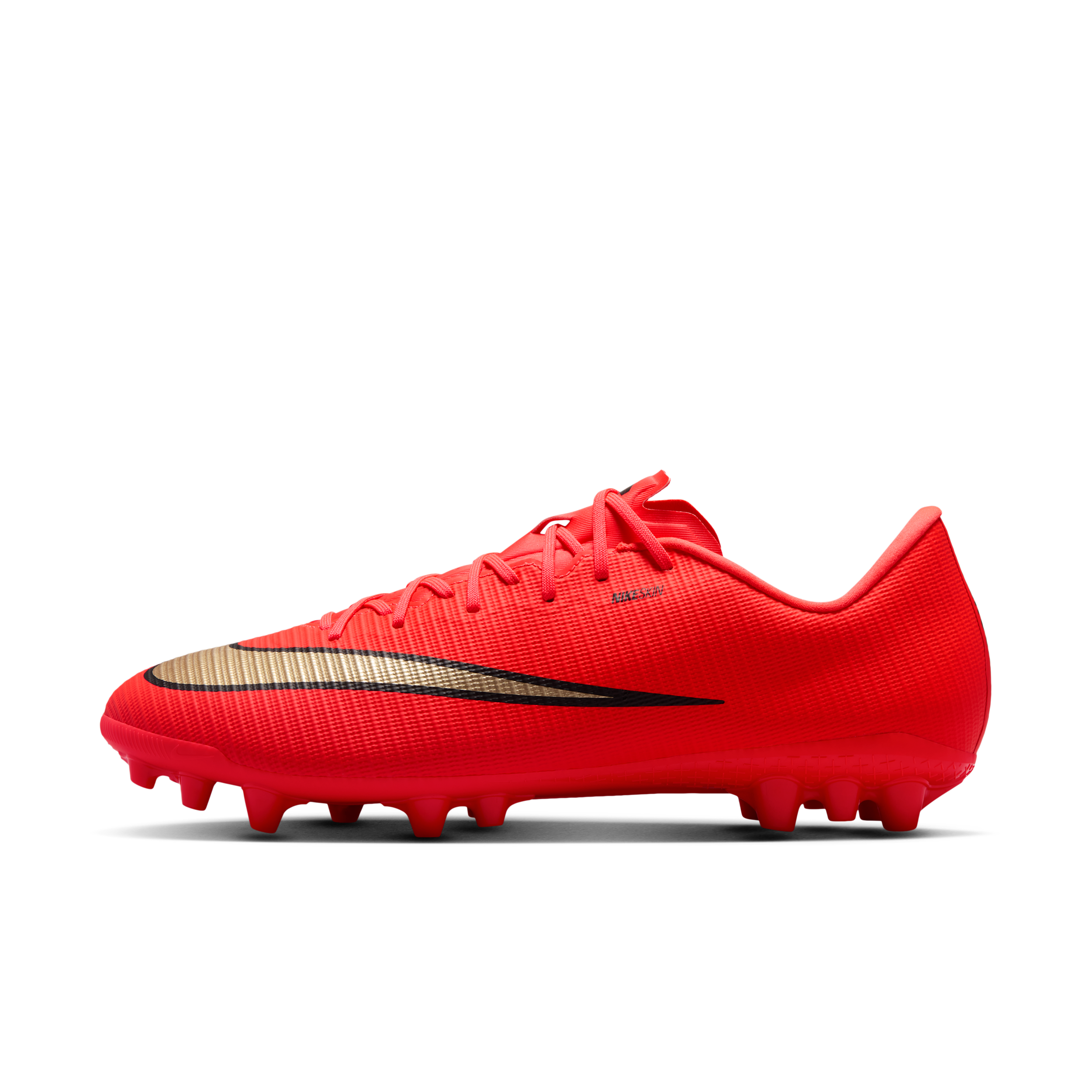 Korki piłkarskie z niską cholewką na sztuczną murawę Nike Mercurial Vapor 17 Academy - Czerwony