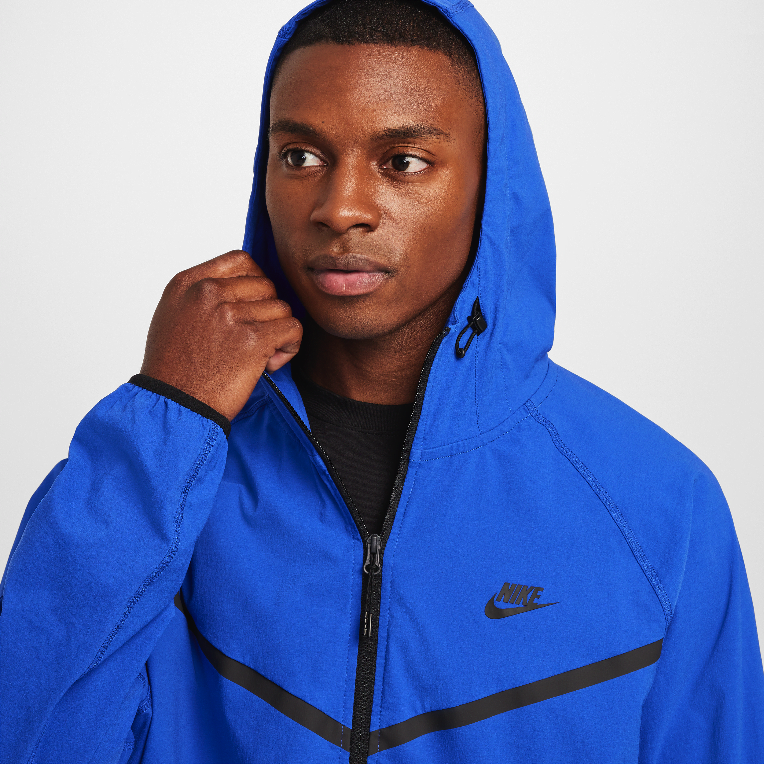 Veste tissée Nike Tech pour homme - Bleu