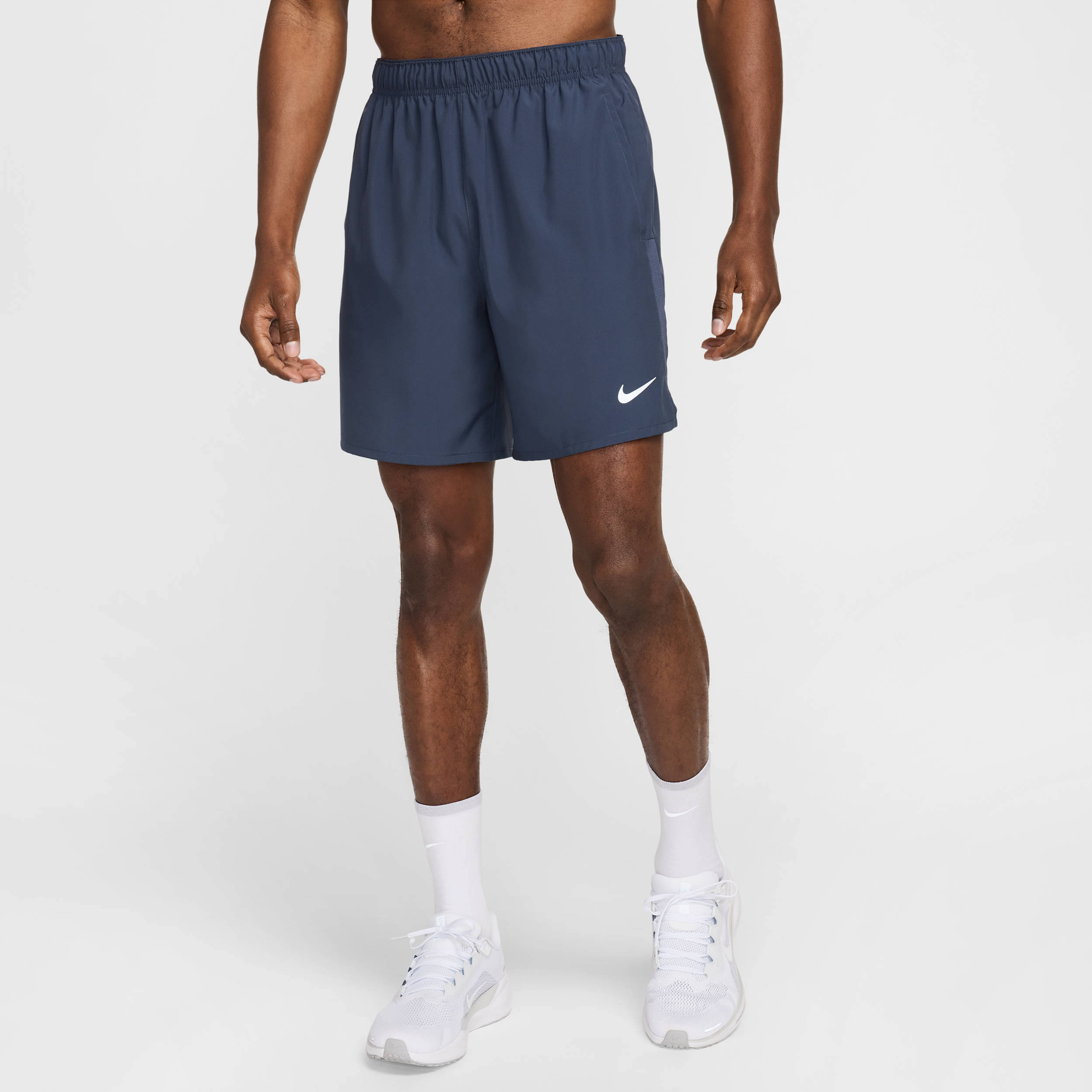 Thumbnail - Nike Challenger Dri-FIT-Laufshorts ohne Futter für Herren (ca. 18 cm) - Blau