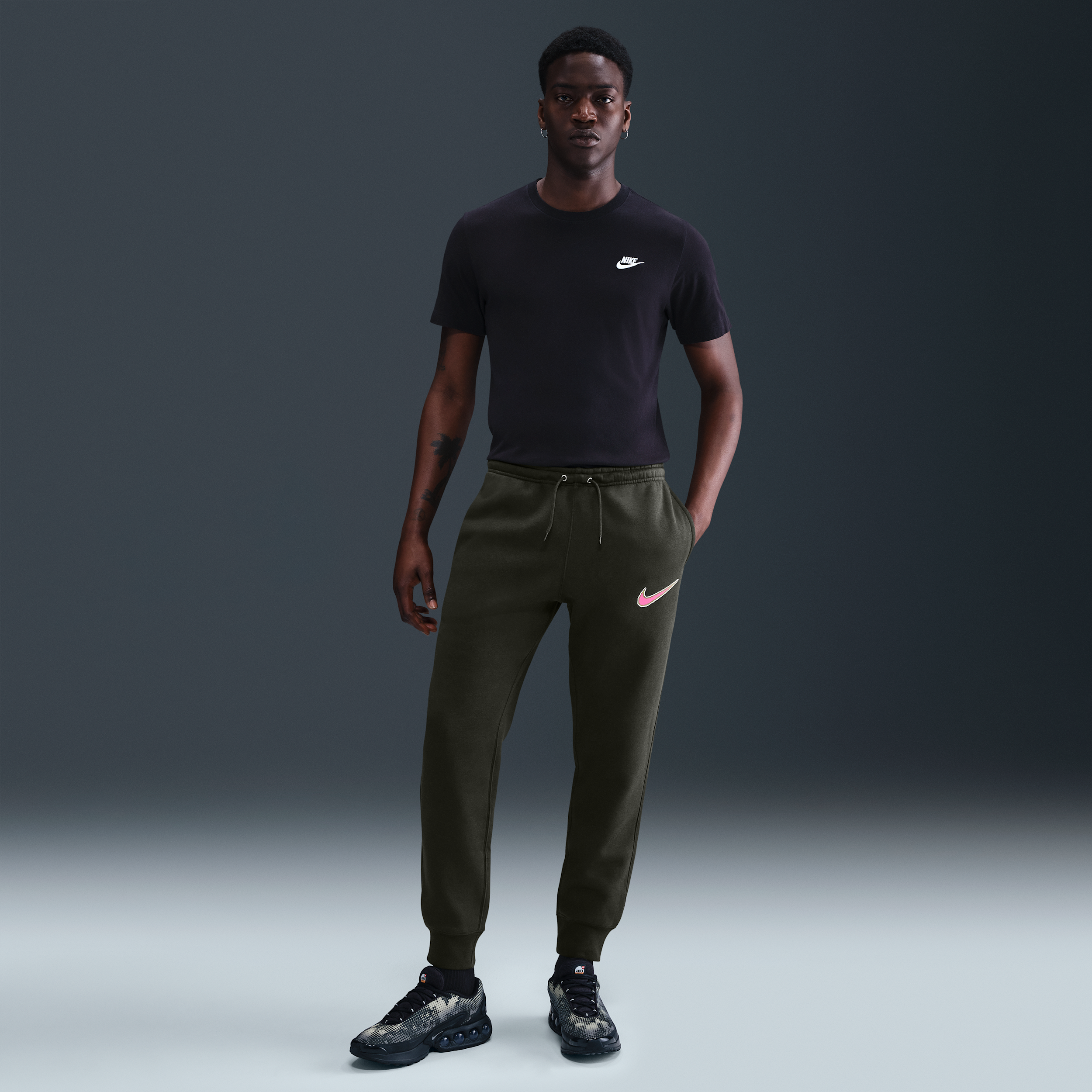 Nike Club Men's Fleece Joggers - Green - Fleece