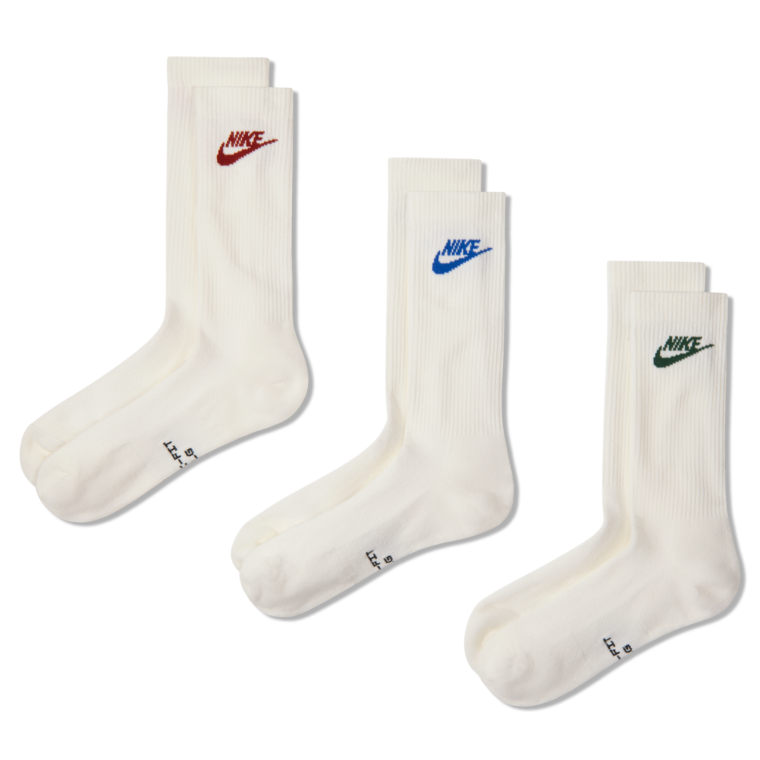 Calze di media lunghezza Nike Everyday Elevated (3 paia) - Multicolore