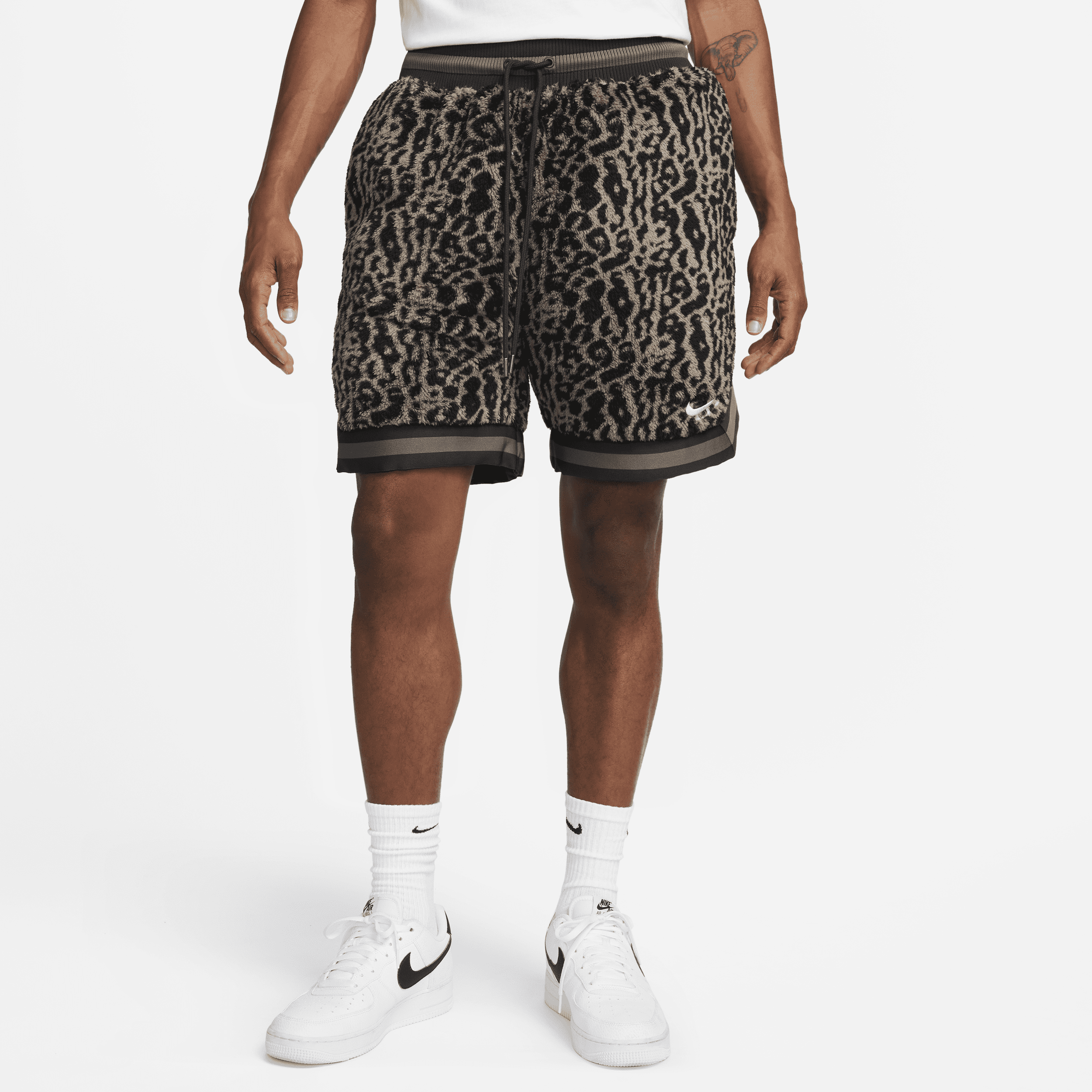 Męskie spodenki premium do koszykówki Nike 15 cm - Szary