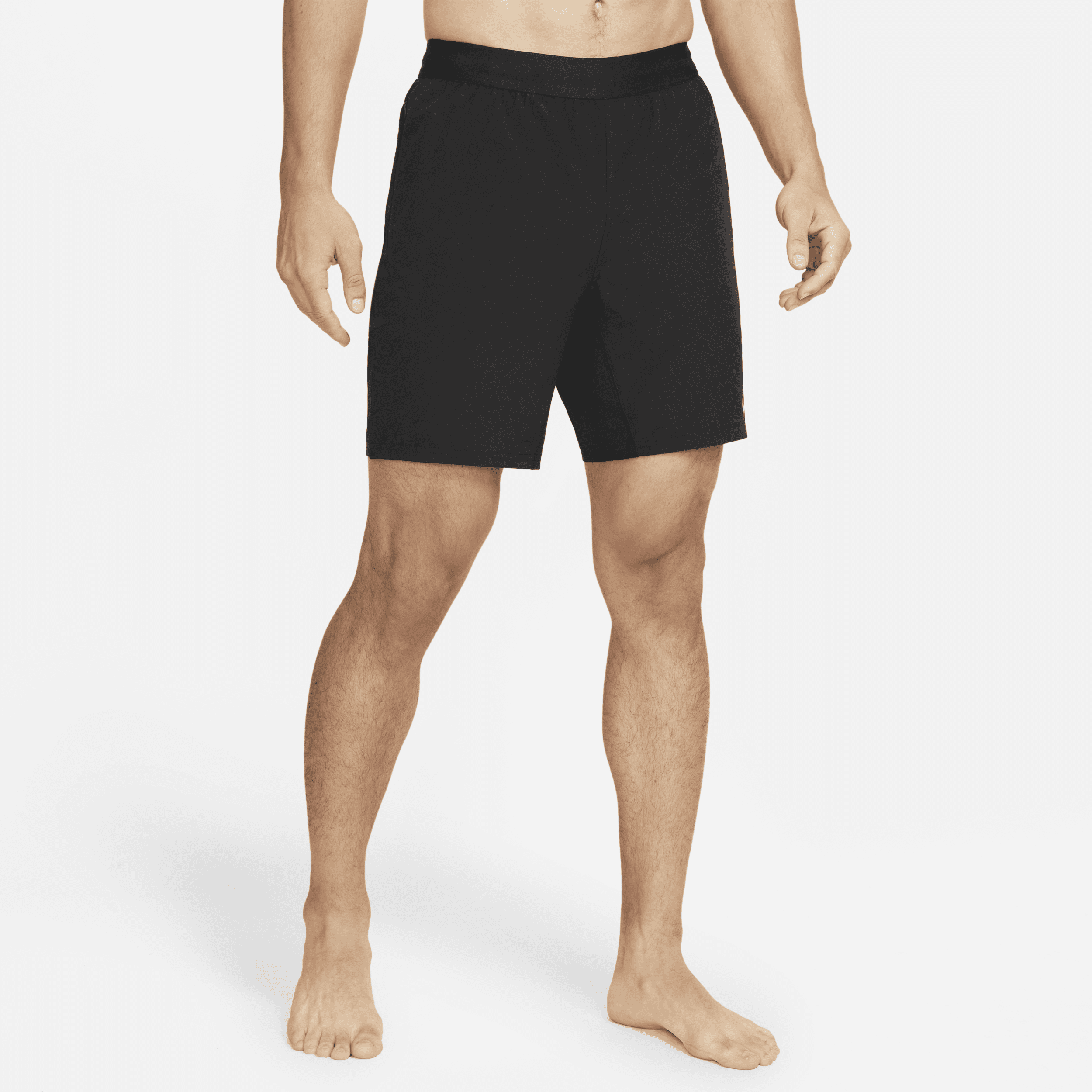 Nike Fusion Men’s 18cm (approx.) Volley Swimming Shorts – Black – Polyester/Elastane