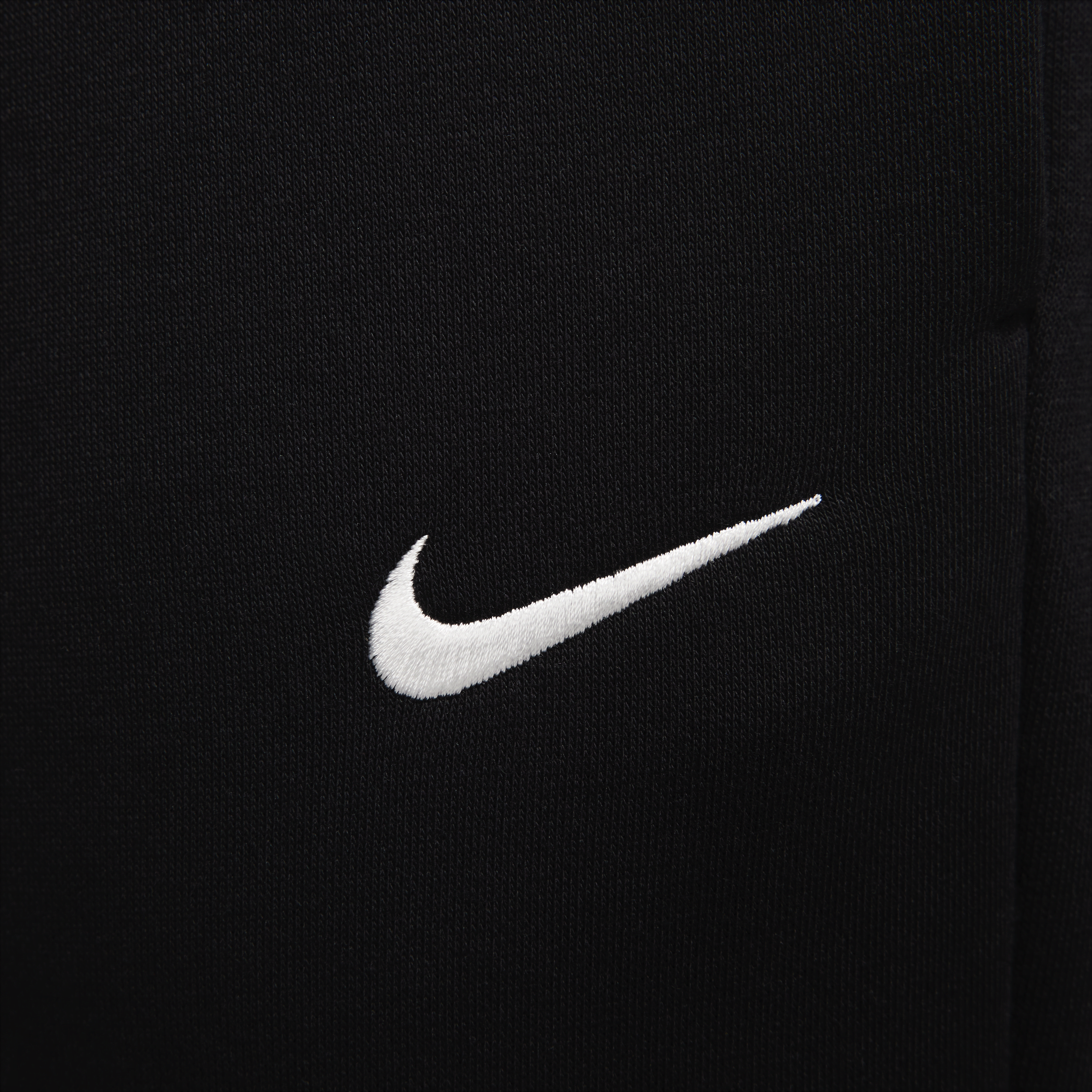Nike Sportswear Phoenix Fleece joggingbroek met halfhoge taille voor dames Zwart