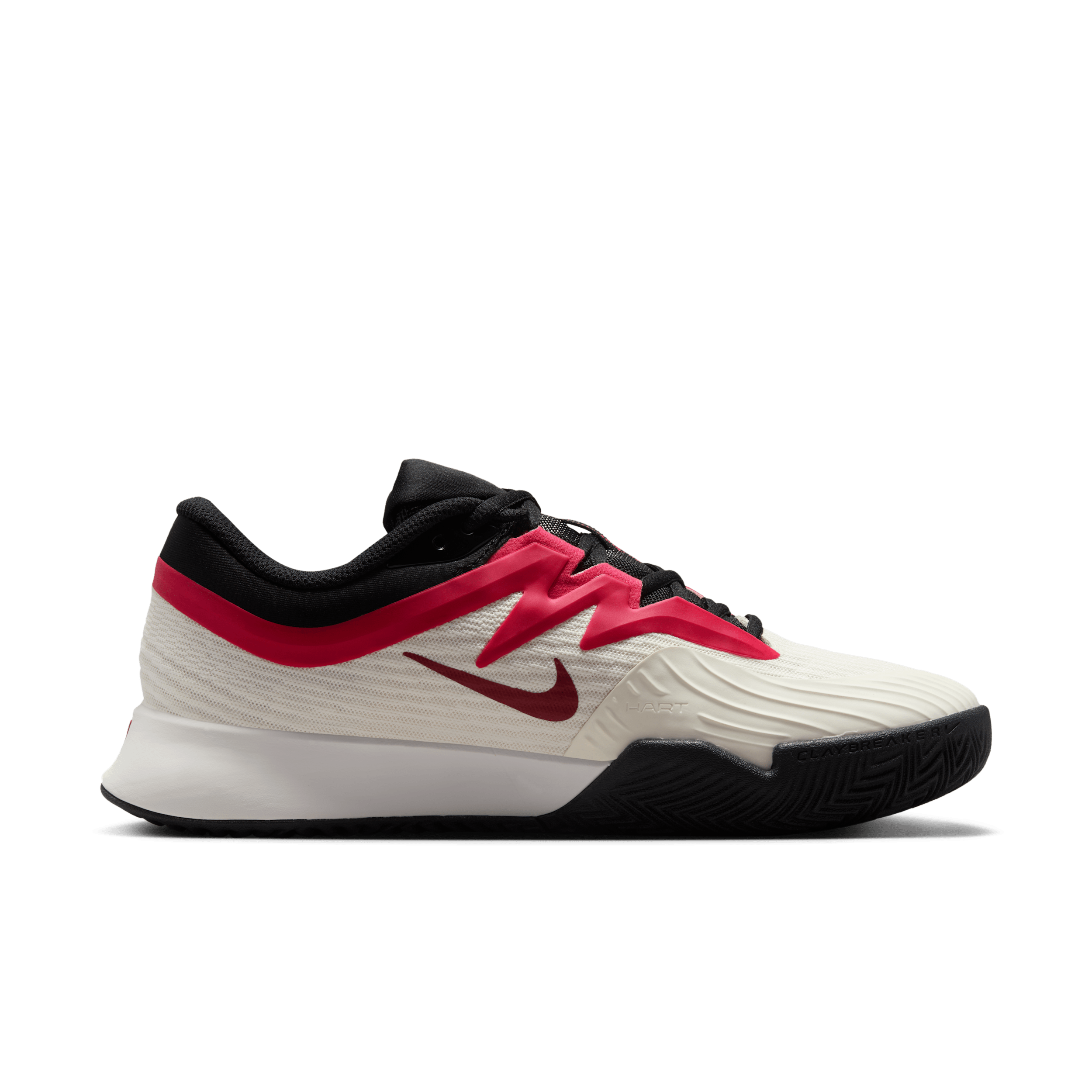 Nike Court Air Zoom Vapor Pro 3 Clay Pale Ivory Sail Team Red Rush Pink (Women's) - HQ6030-104