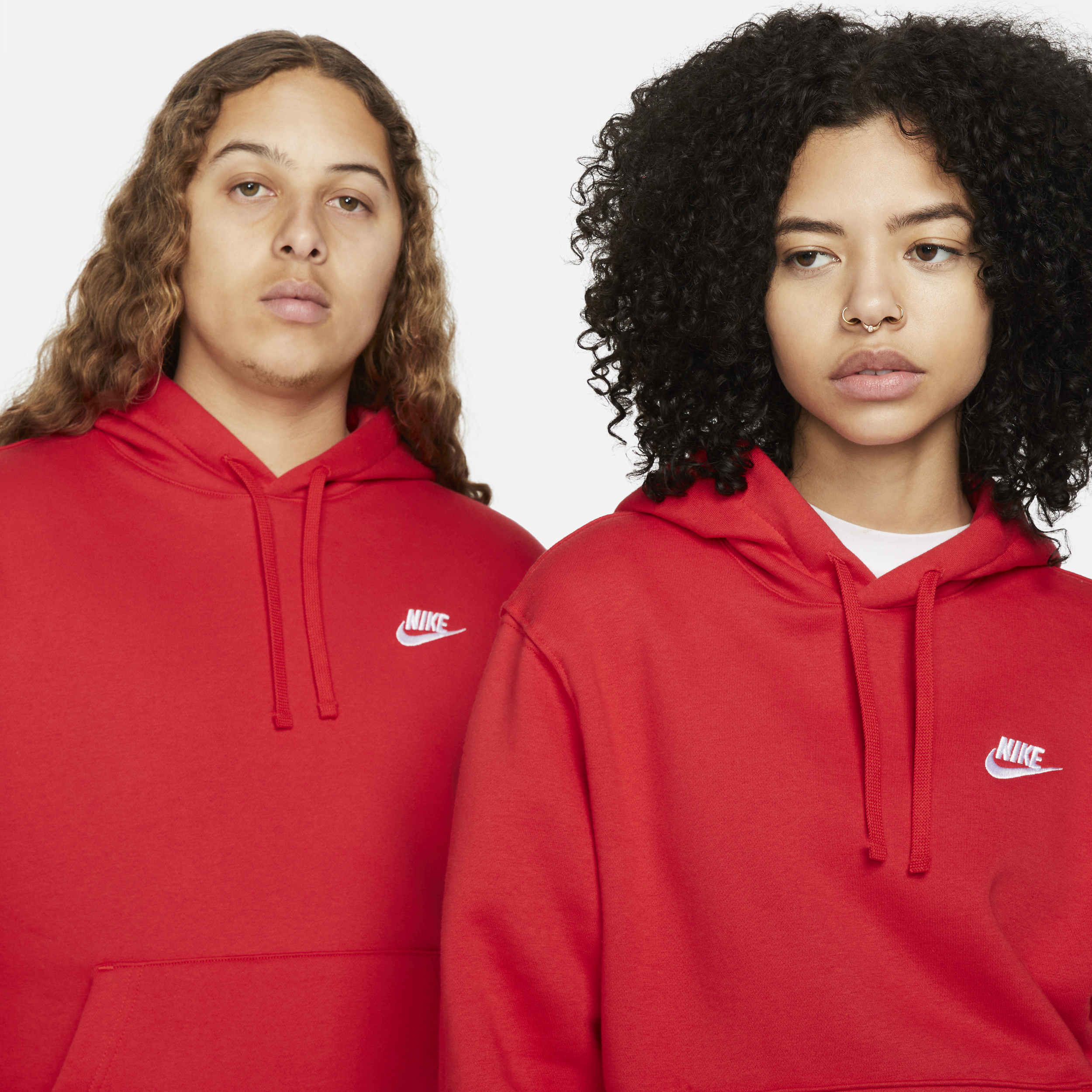 Sweat à capuche Nike Sportswear Club Fleece - Rouge