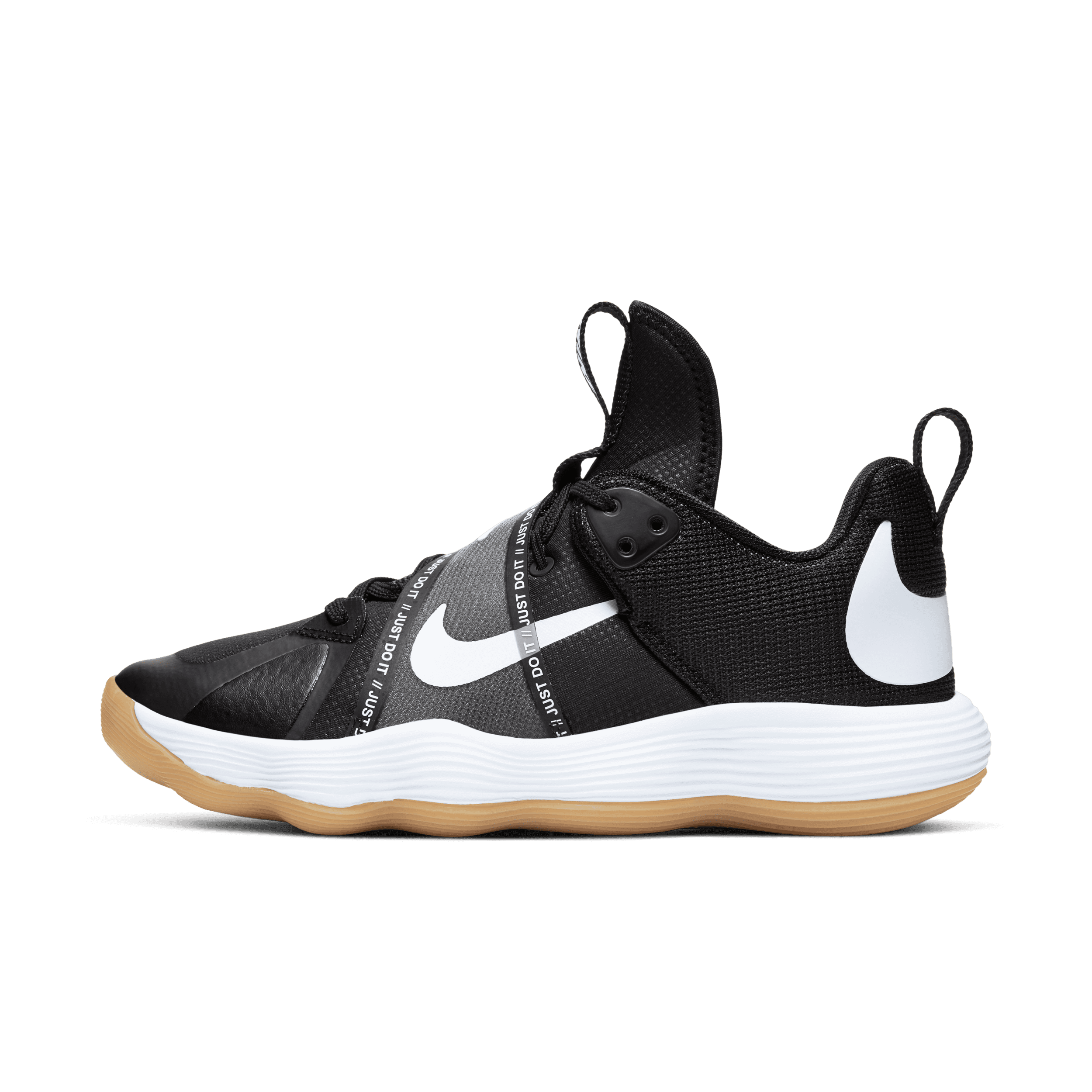 Thumbnail - Nike React HyperSet Indoor-Court-Schuh - Schwarz