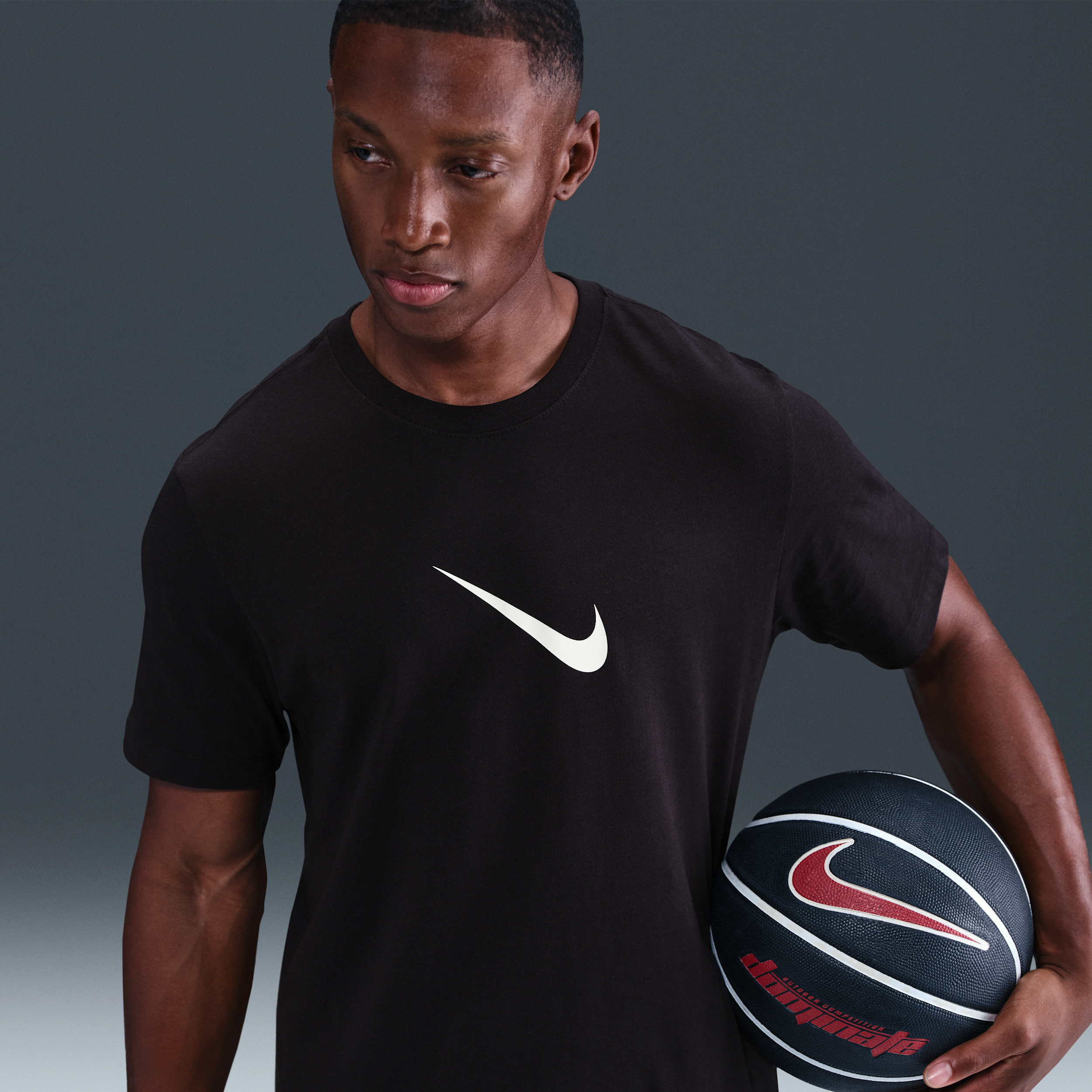 Nike Giannis Men's T-Shirt - Black - Cotton