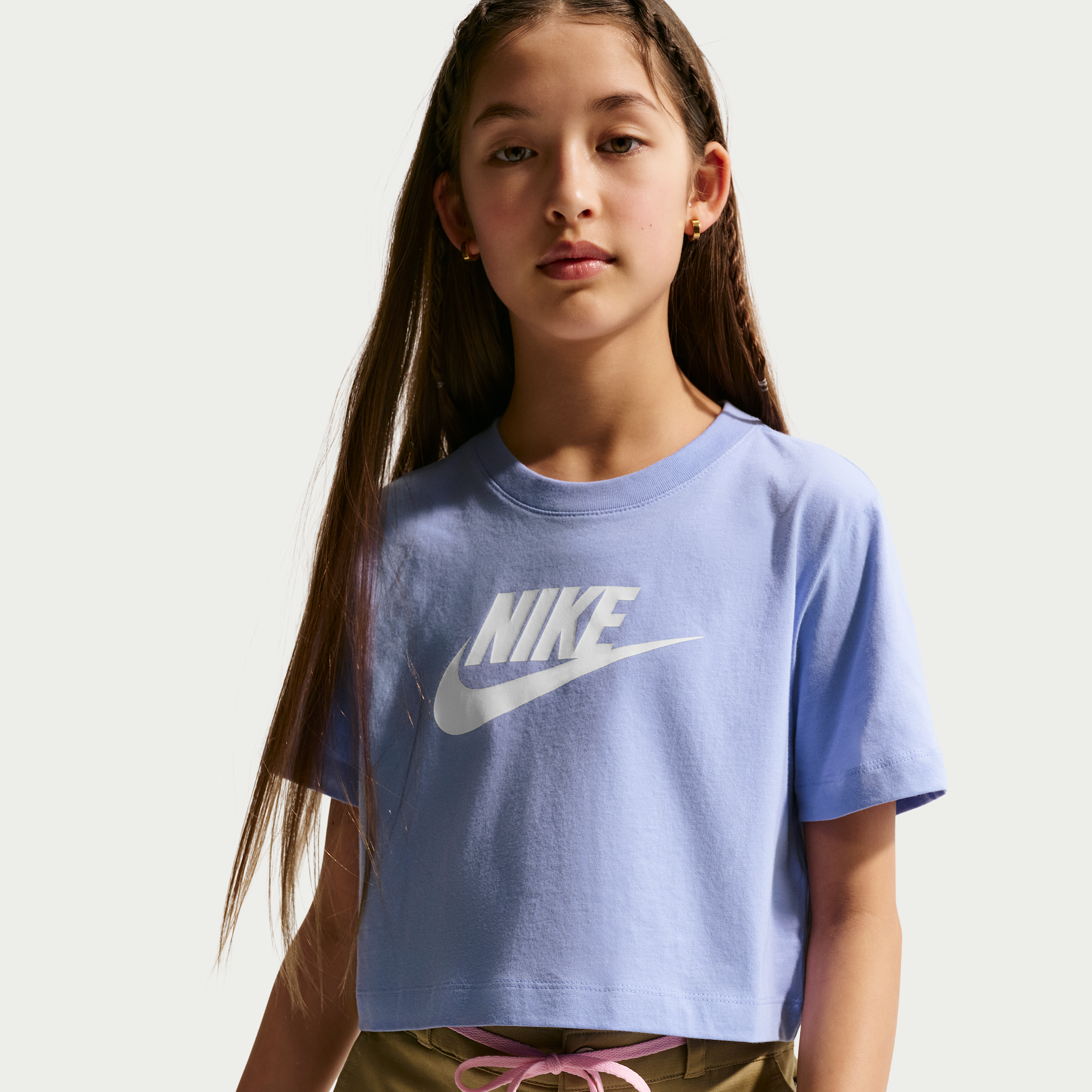 Thumbnail - Nike Kurz-T-Shirt (Mädchen) - Lila