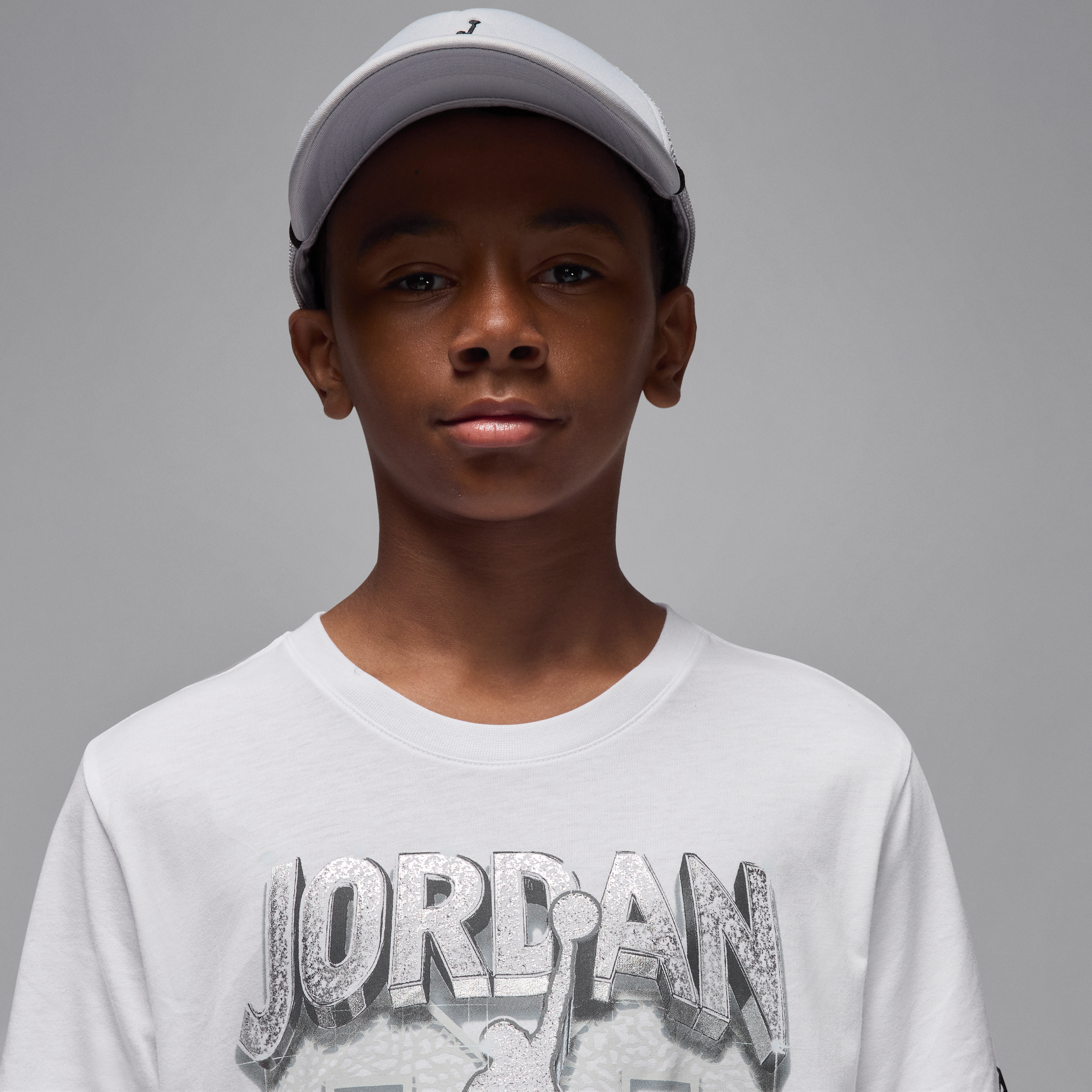 Thumbnail - Jordan AJ3 Pure Money T-Shirt (ältere Kinder) - Weiß