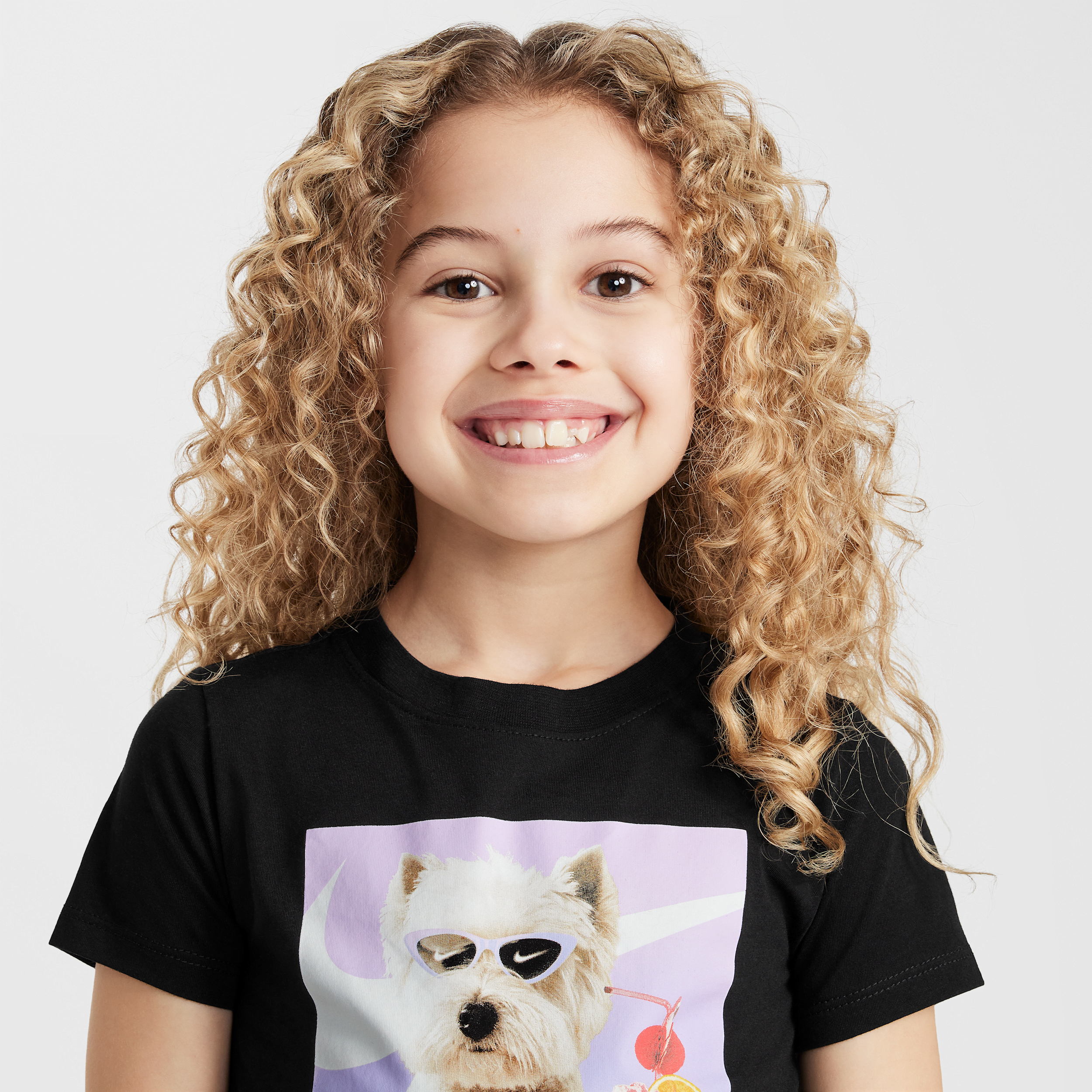 Thumbnail - Nike Boba Pup T-Shirt (jüngere Kinder) - Schwarz