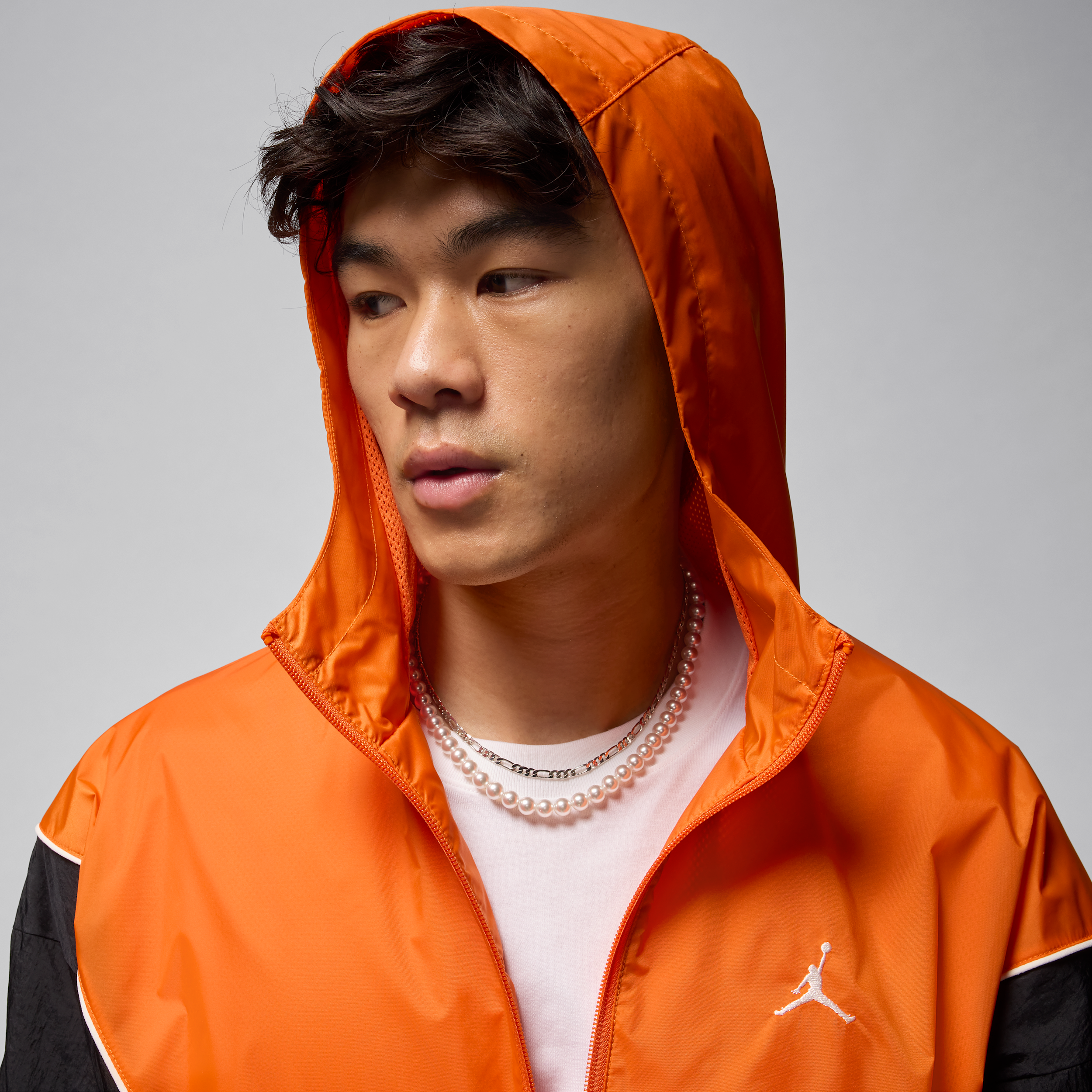 Thumbnail - Jordan Brooklyn Draft-Jacke mit Kapuze (Herren) - Orange