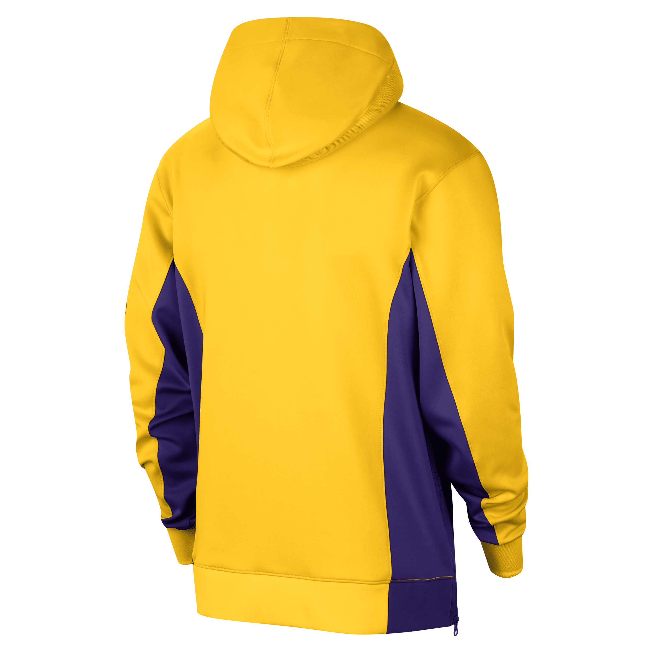 Nike Los Angeles Lakers Showtime Dri-FIT NBA-hoodie met rits over de hele lengte voor heren Geel