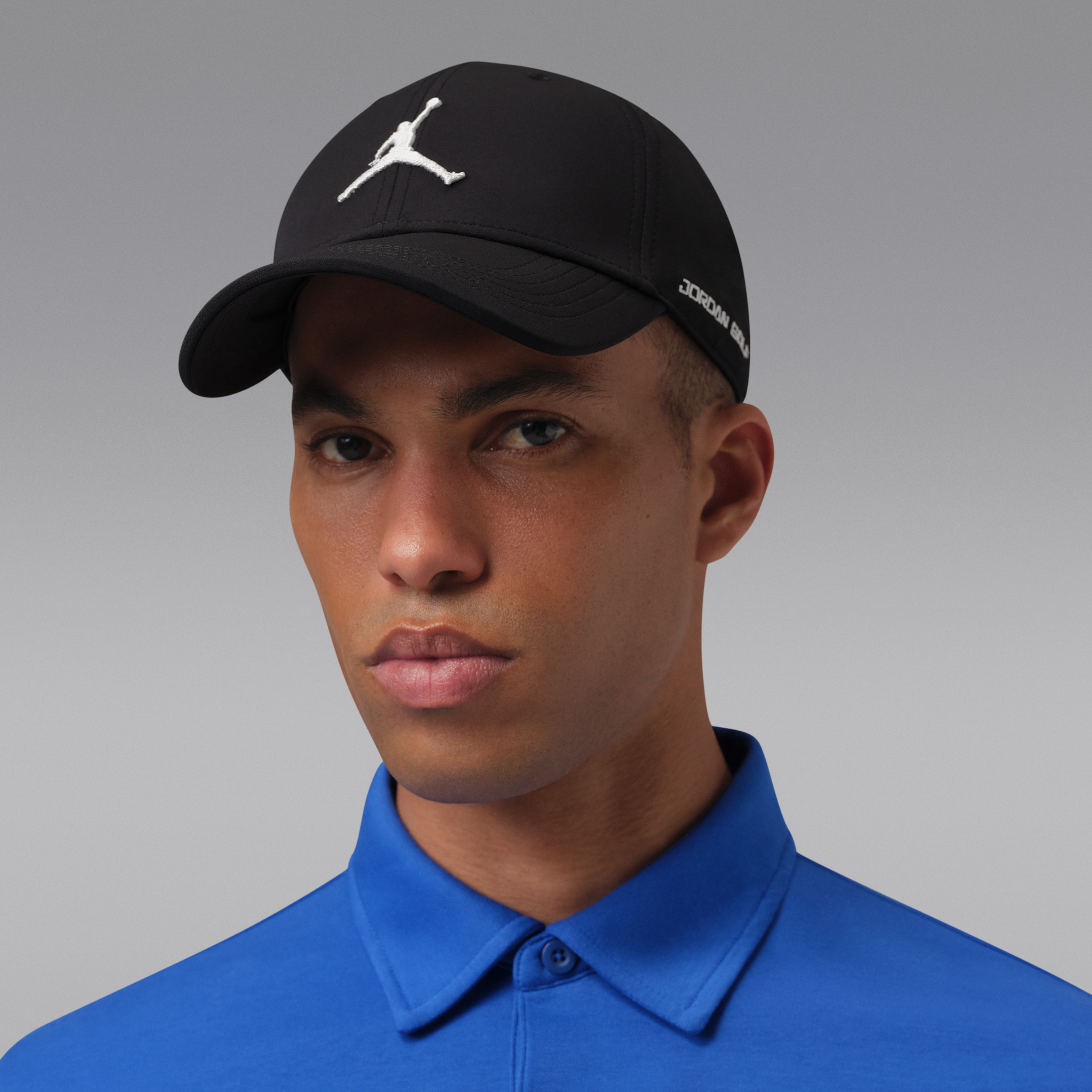 Nike Jordan Club Dri-FIT Structured Golf Hat - Black - Nylon