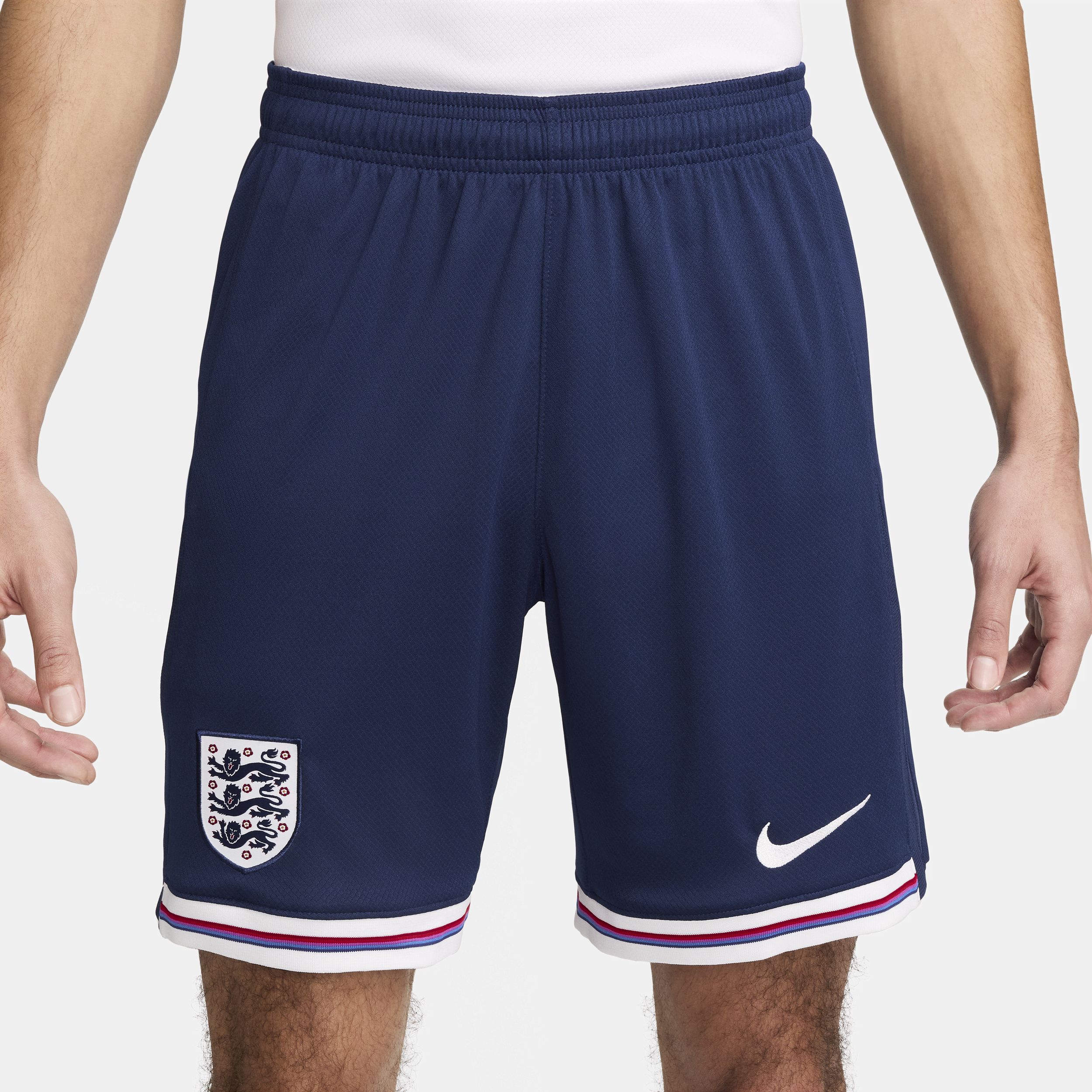 Nike Engeland 2024 Stadium Thuis Dri-FIT replica voetbalshorts voor heren Blauw