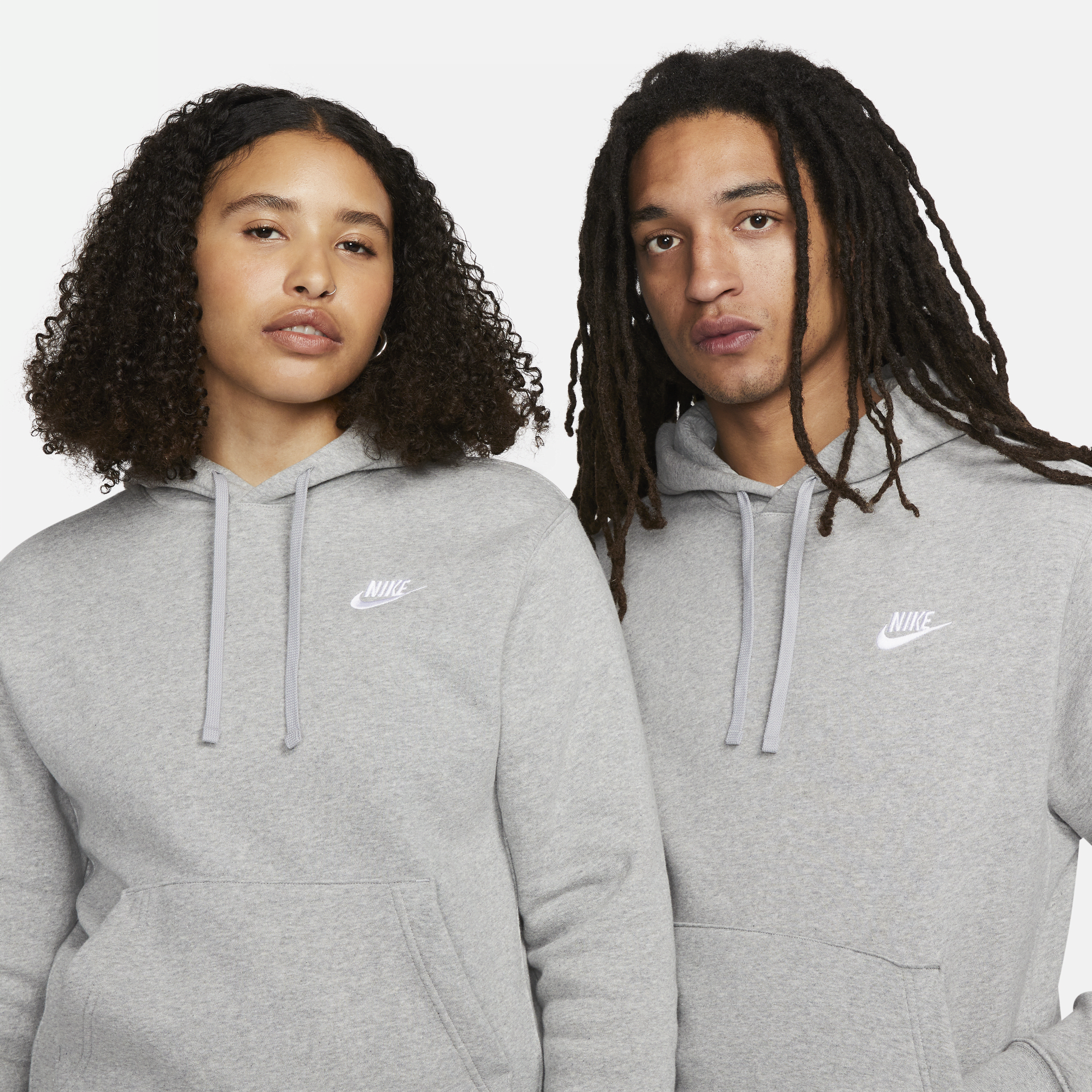 Sweat à capuche Nike Sportswear Club Fleece - Gris