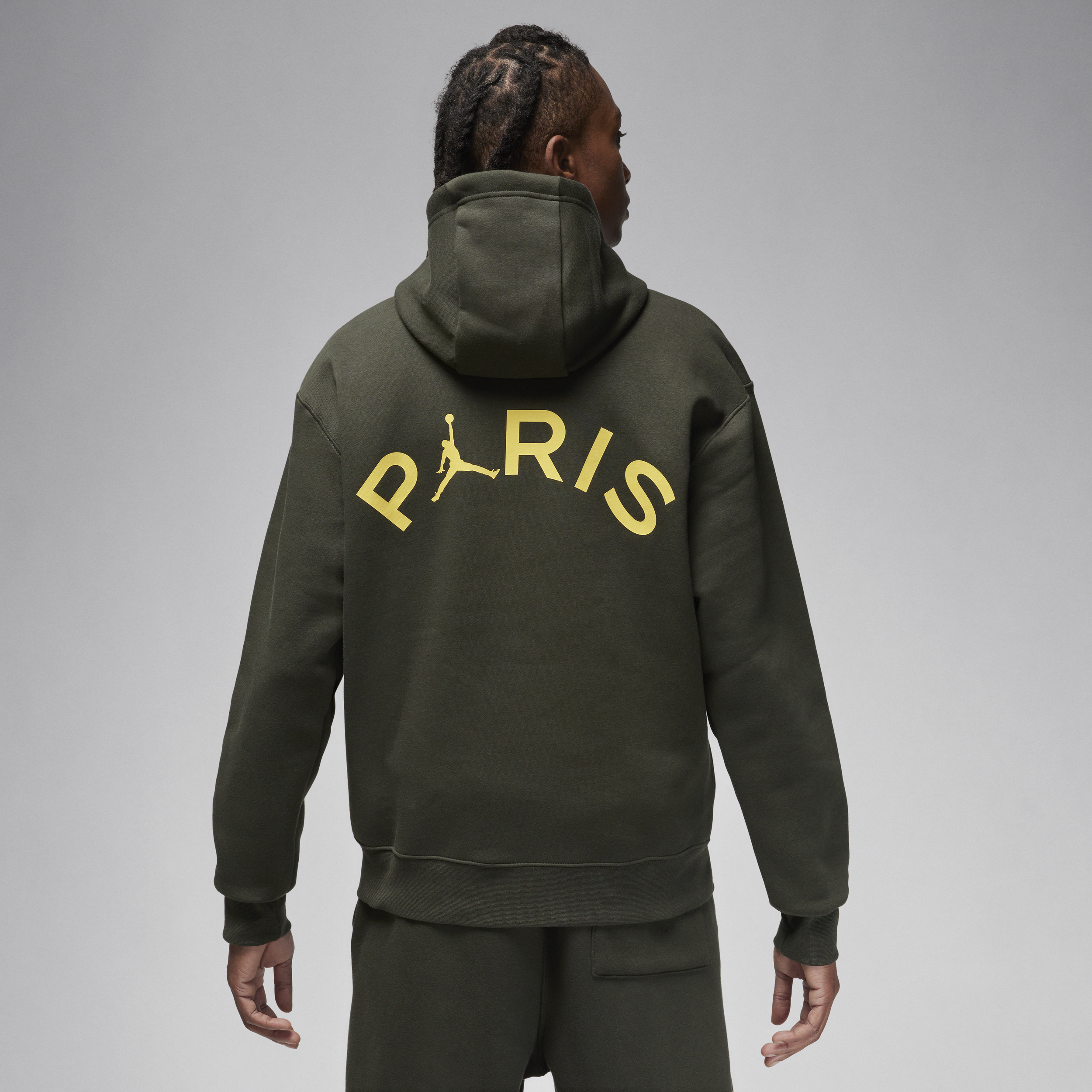 Nike Paris Saint-Germain Fleecehoodie voor heren Groen