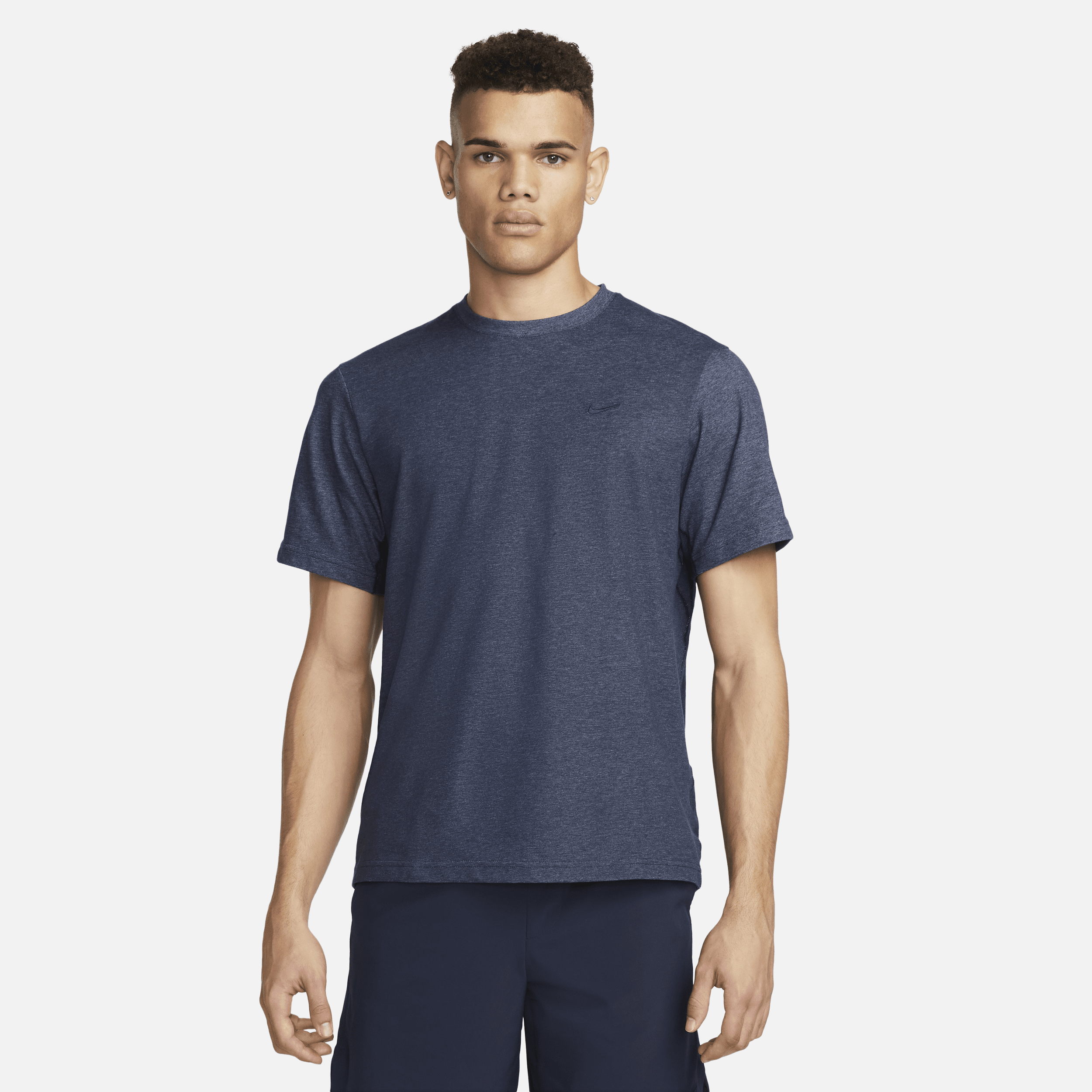 Haut à manches courtes Dri-FIT Nike Primary pour homme - Bleu