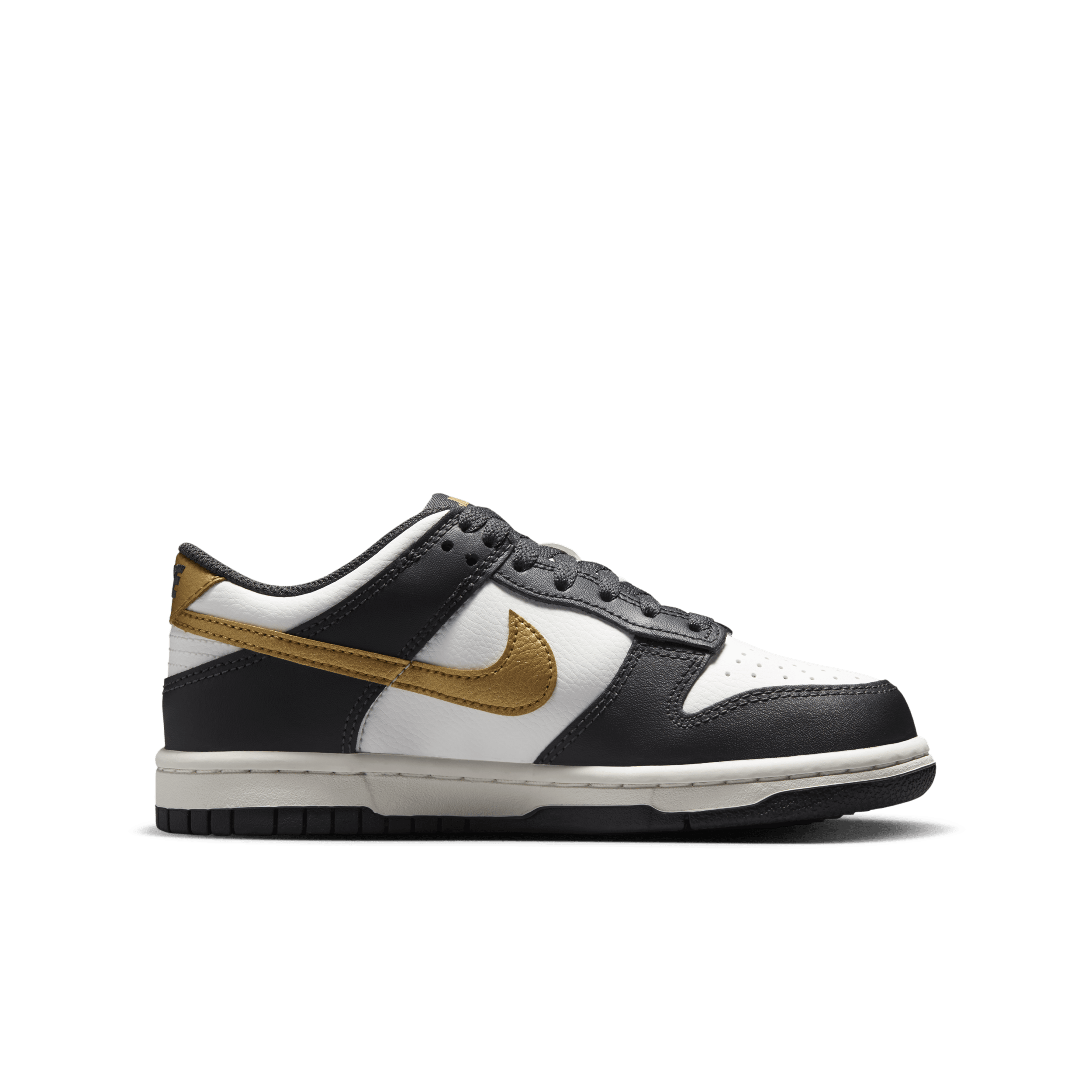 Chaussure Nike Dunk Low pour ado - Blanc