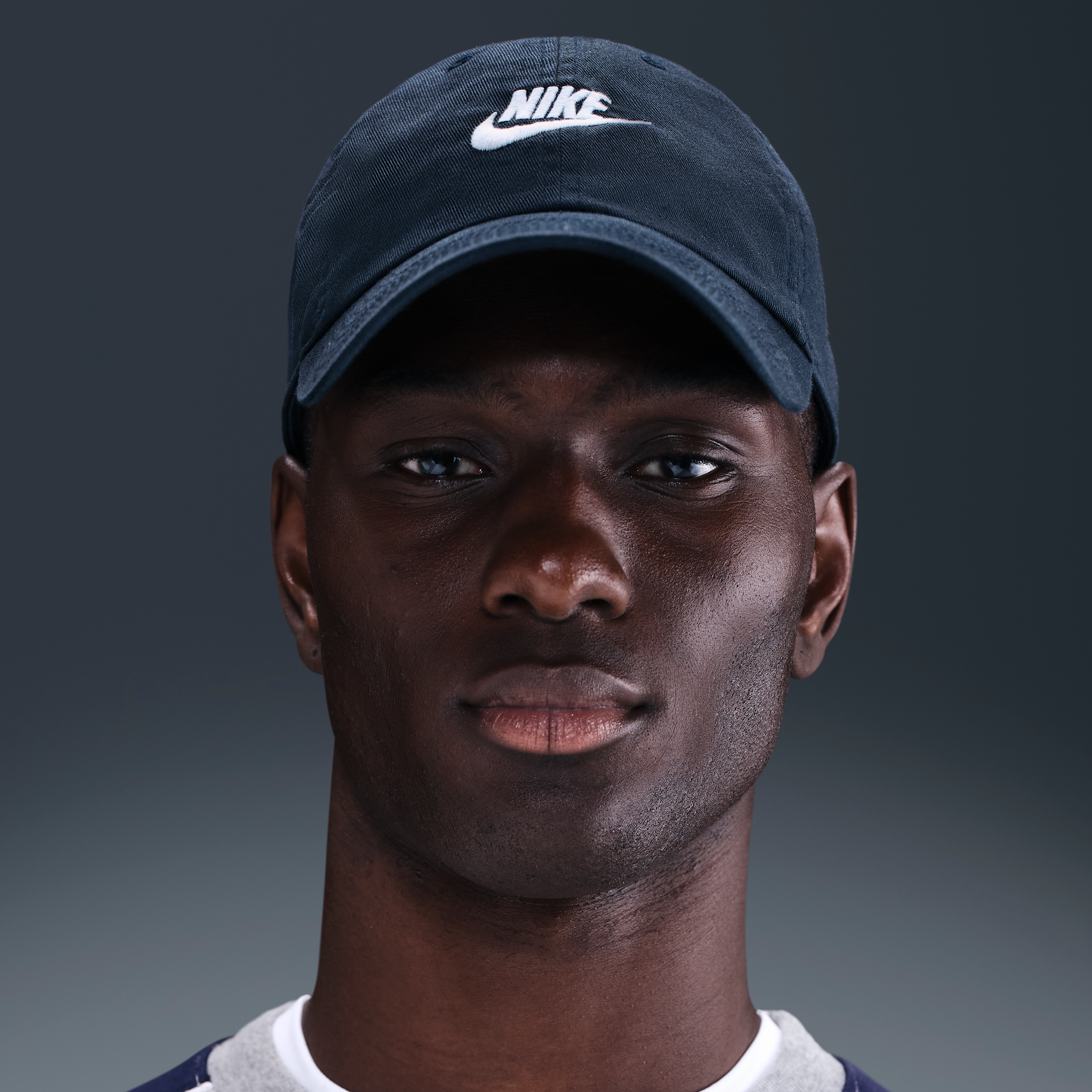 Nike Club Unstructured Futura Wash Cap - Blue - Cotton - 50% Organic Cotton
