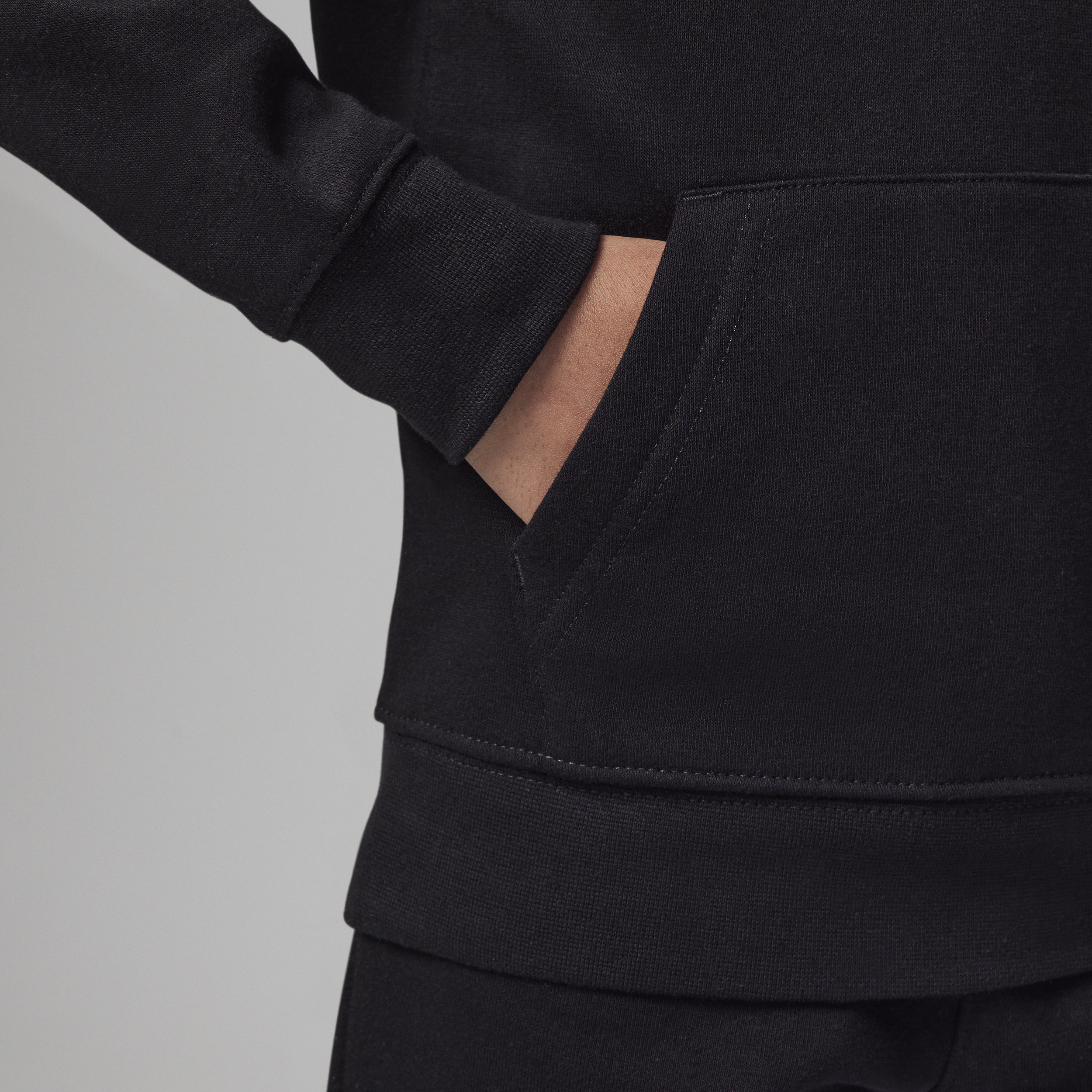 Jordan MJ Essentials Fleece Pullover Set tweedelige hoodieset voor kleuters Zwart