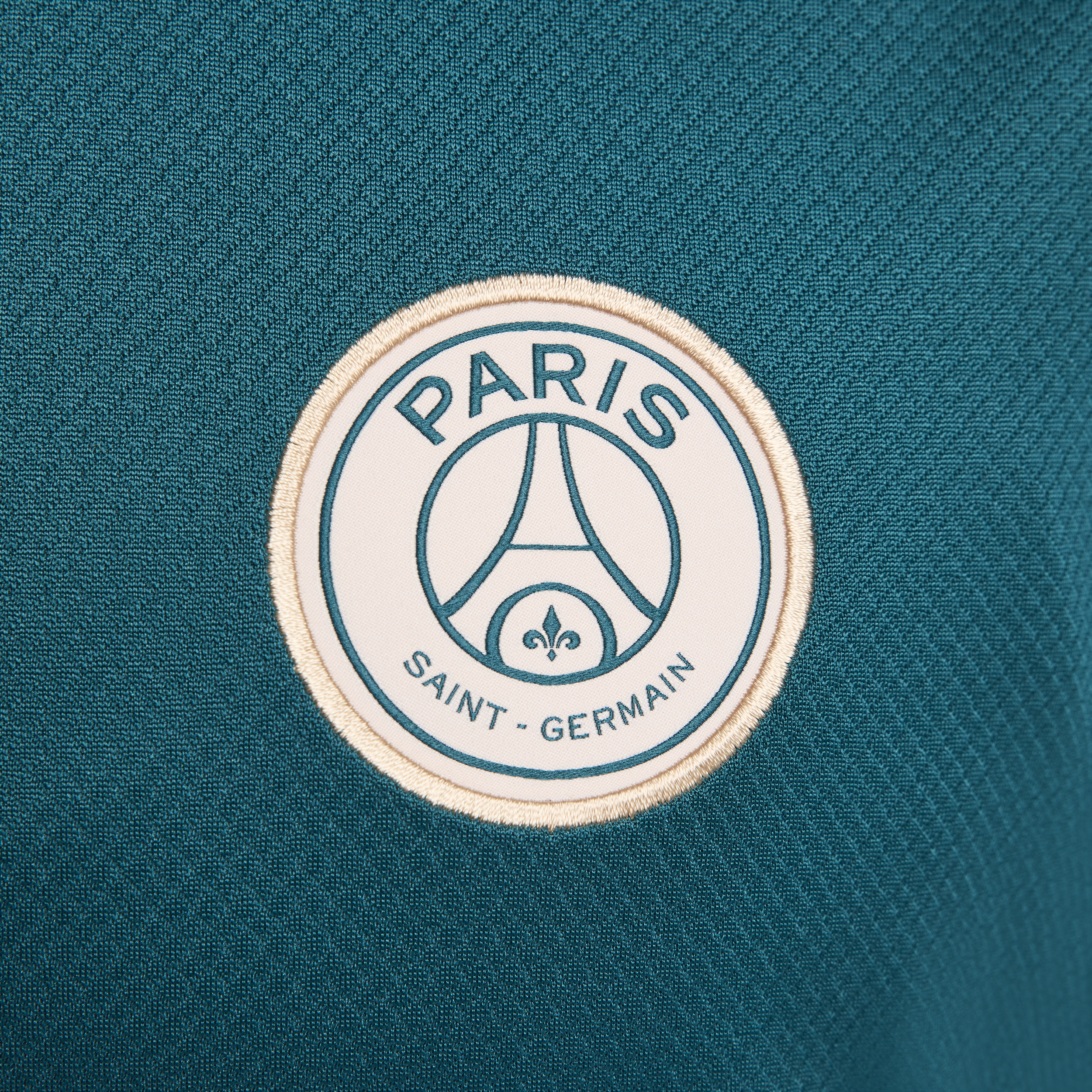 Haut de foot en maille à manches courtes Nike Dri-FIT Paris Saint-Germain Strike pour homme - Vert