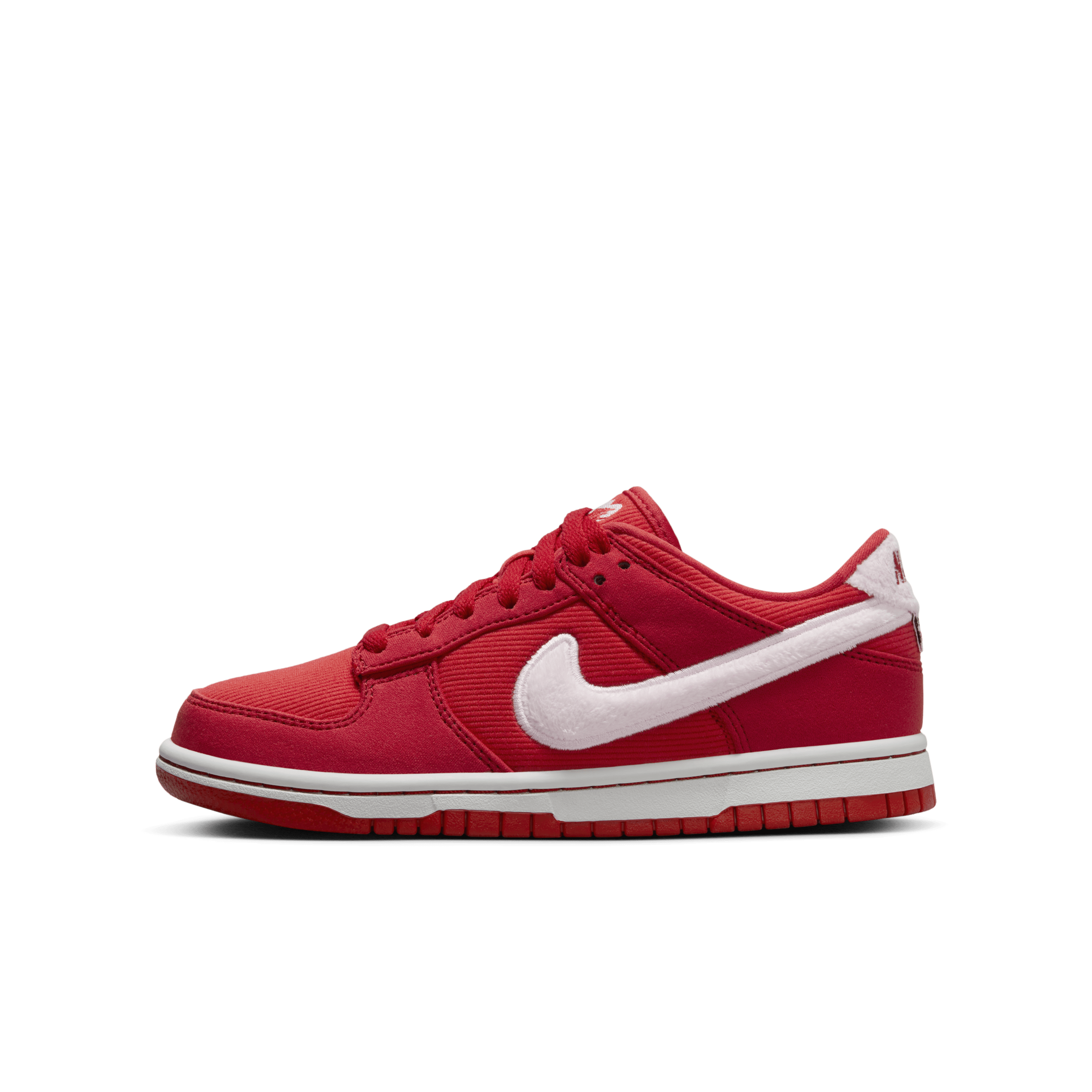Chaussure Nike Dunk Low pour ado - Rouge