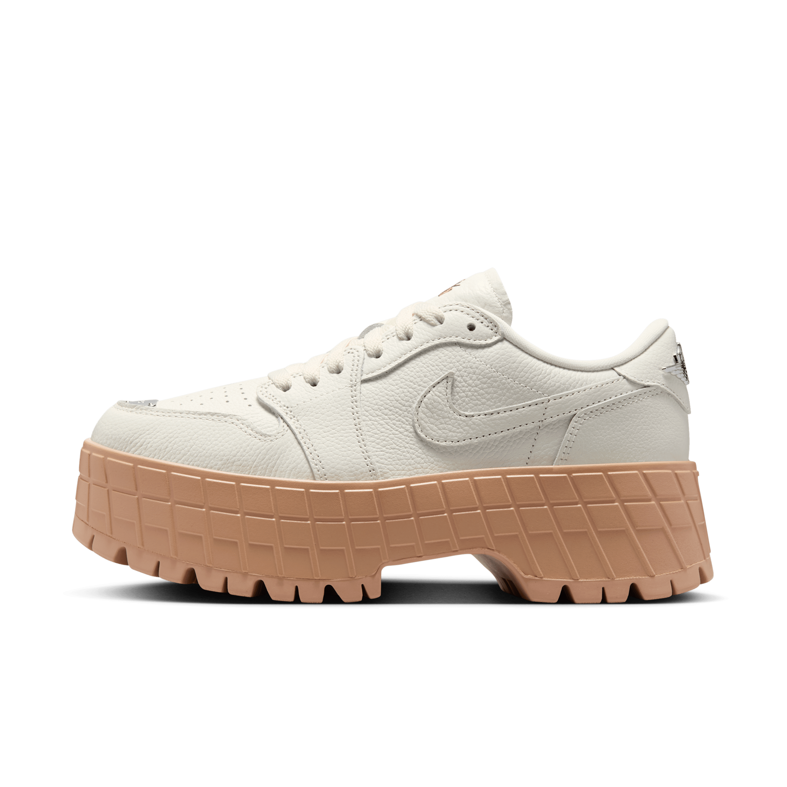 Nike Air Jordan 1 Brooklyn Low Women's Shoes - White