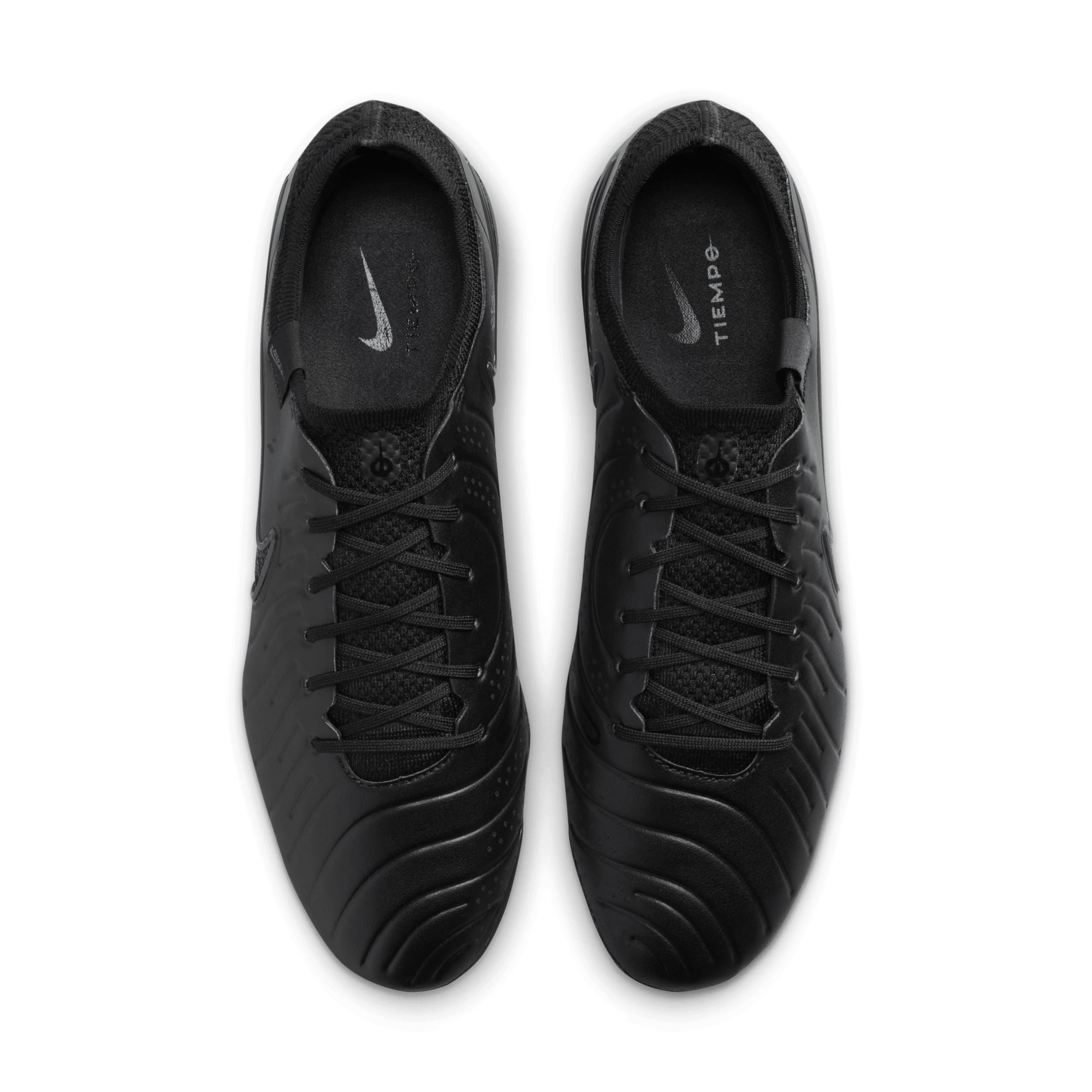 Chaussure de foot basse à crampons pour terrain sec Nike Tiempo Legend 10 Elite - Noir