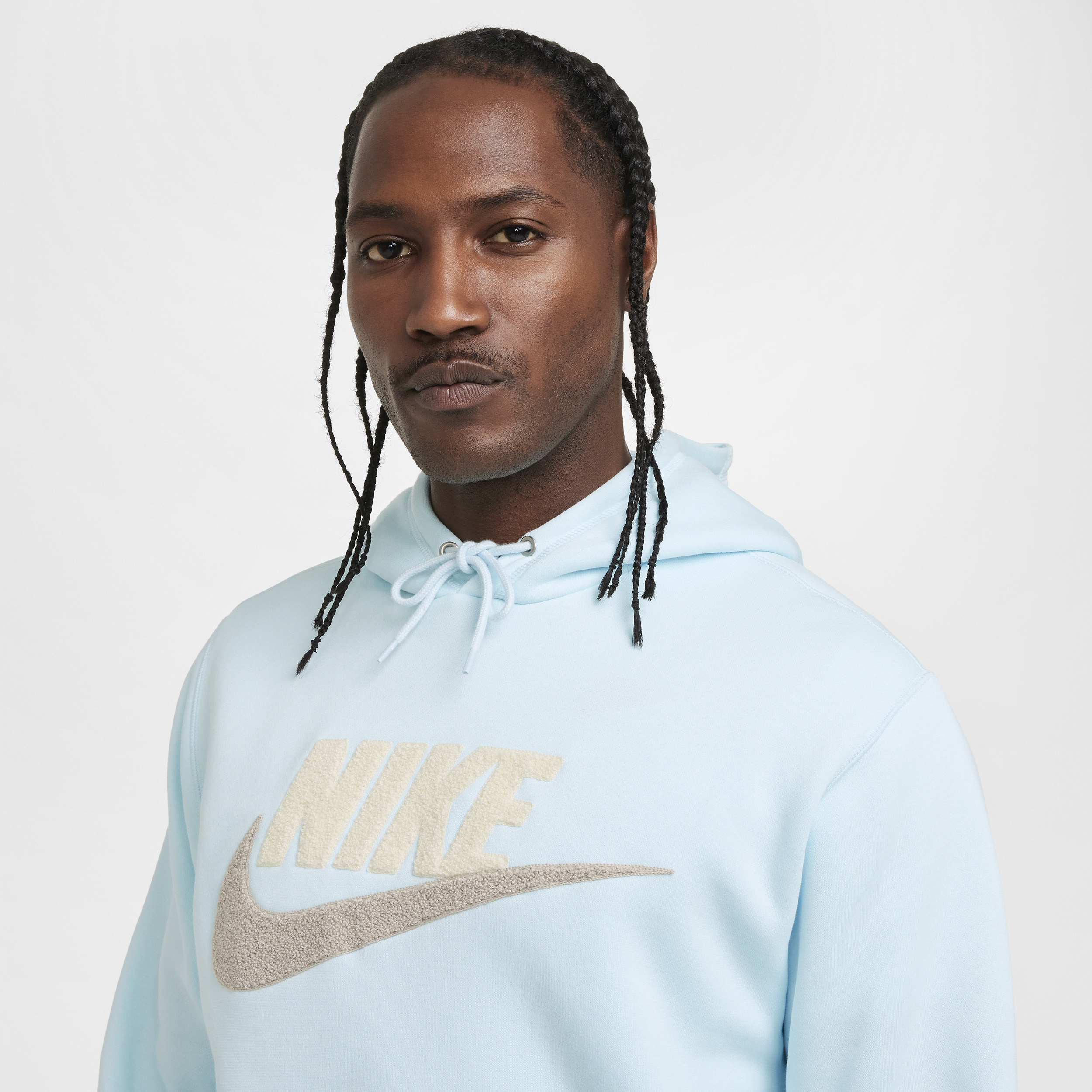 Sweat à capuche Nike Club Fleece pour homme - Bleu