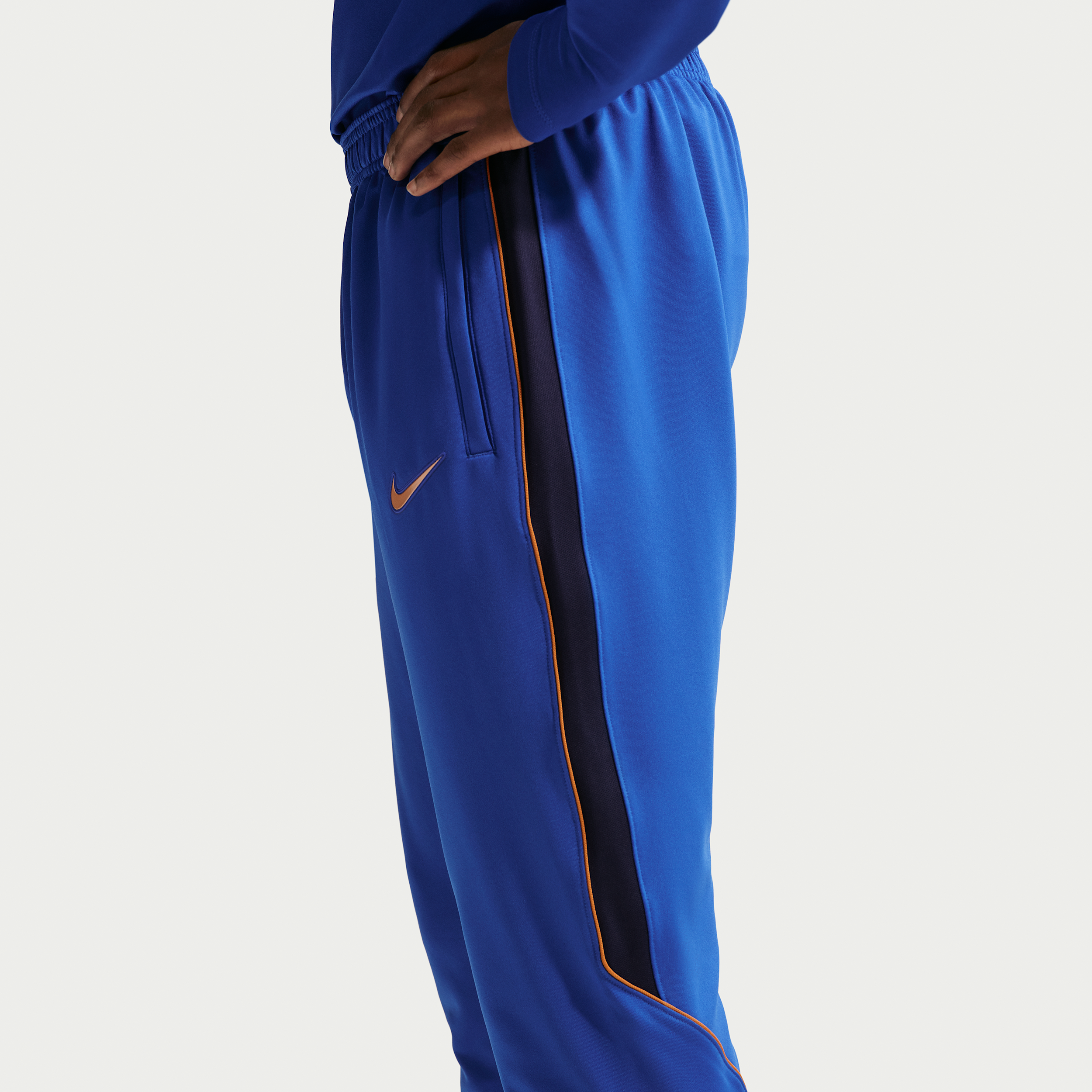Thumbnail - FFF Strike Nike Dri-FIT Strick-Fußballhose für Herren - Blau