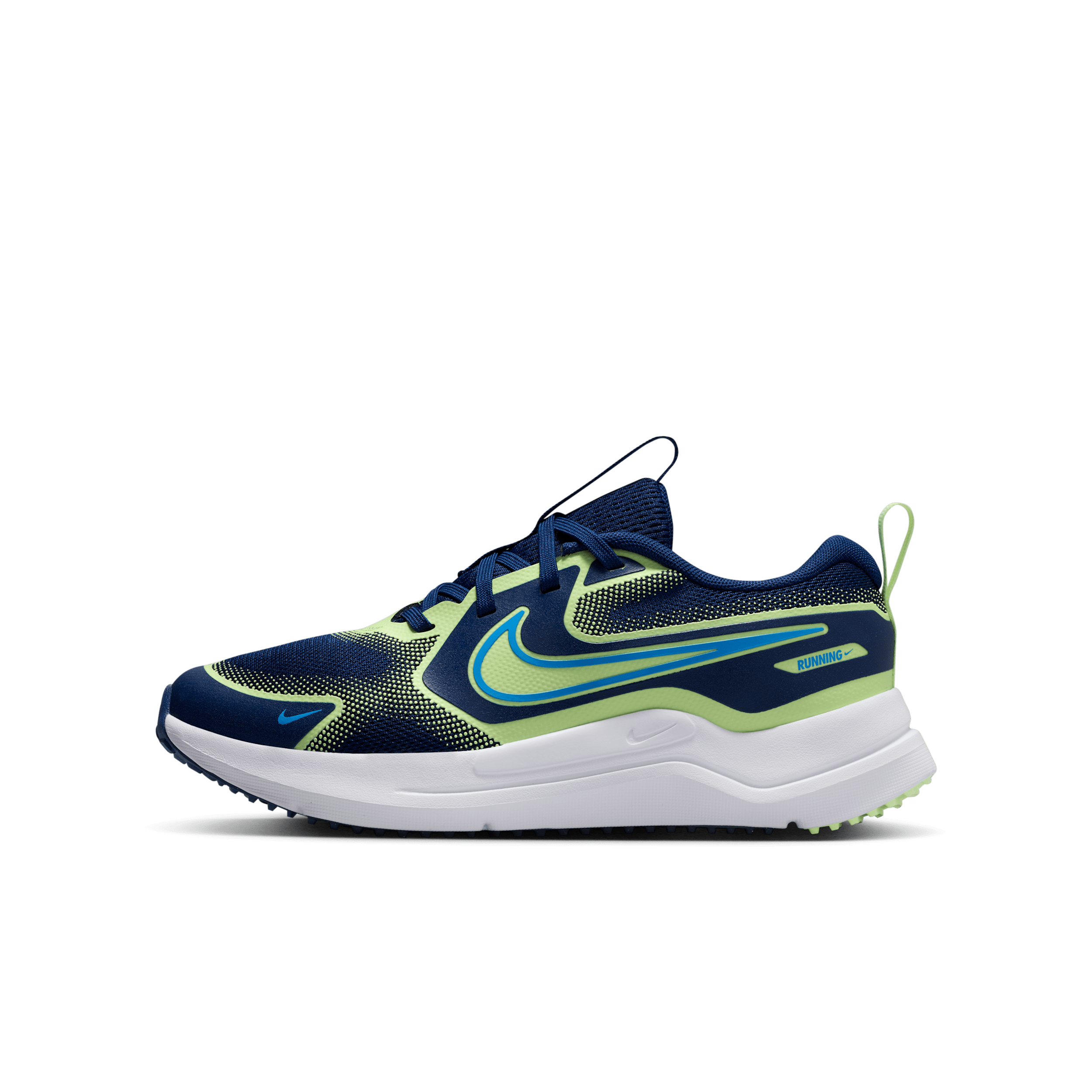 Nike Cosmic Runner GS 'Blue Void Barely Volt' | Kid's Size 6 - HM4402-403
