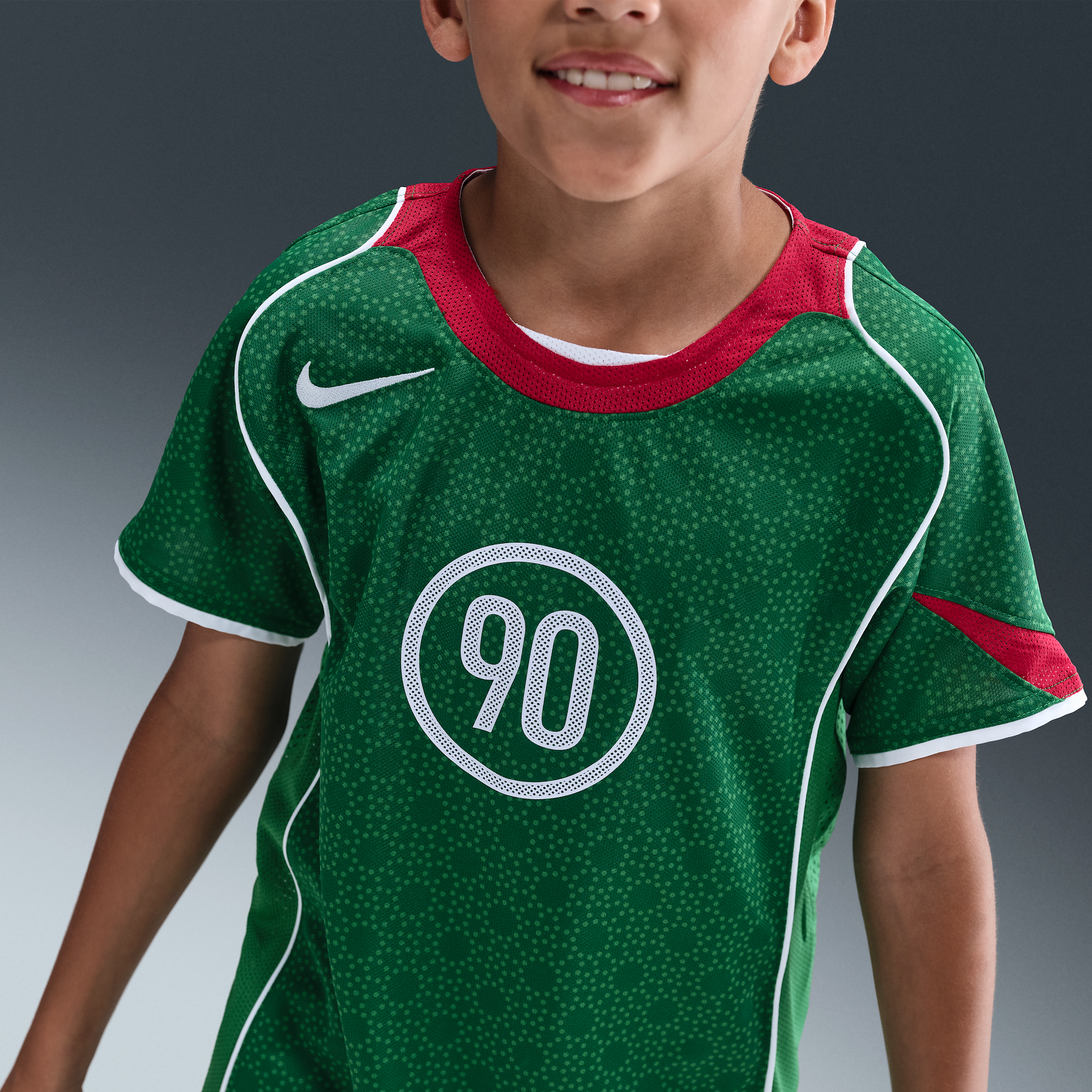 Thumbnail - Nike Total 90 Dri-FIT Fußballtrikot (ältere Kinder) - Grün