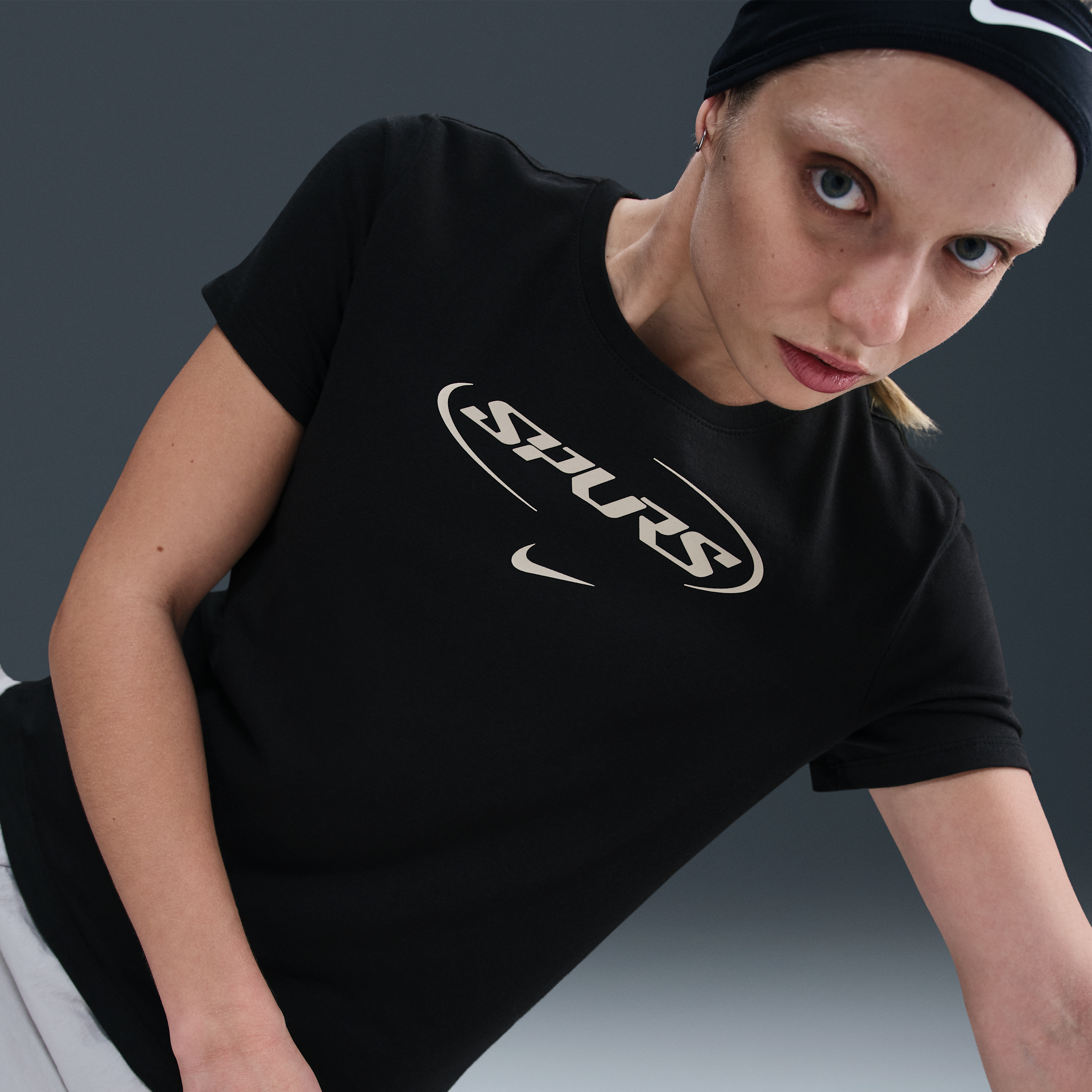 Thumbnail - Tottenham Hotspur Nike Fußball-T-Shirt (Damen) - Schwarz