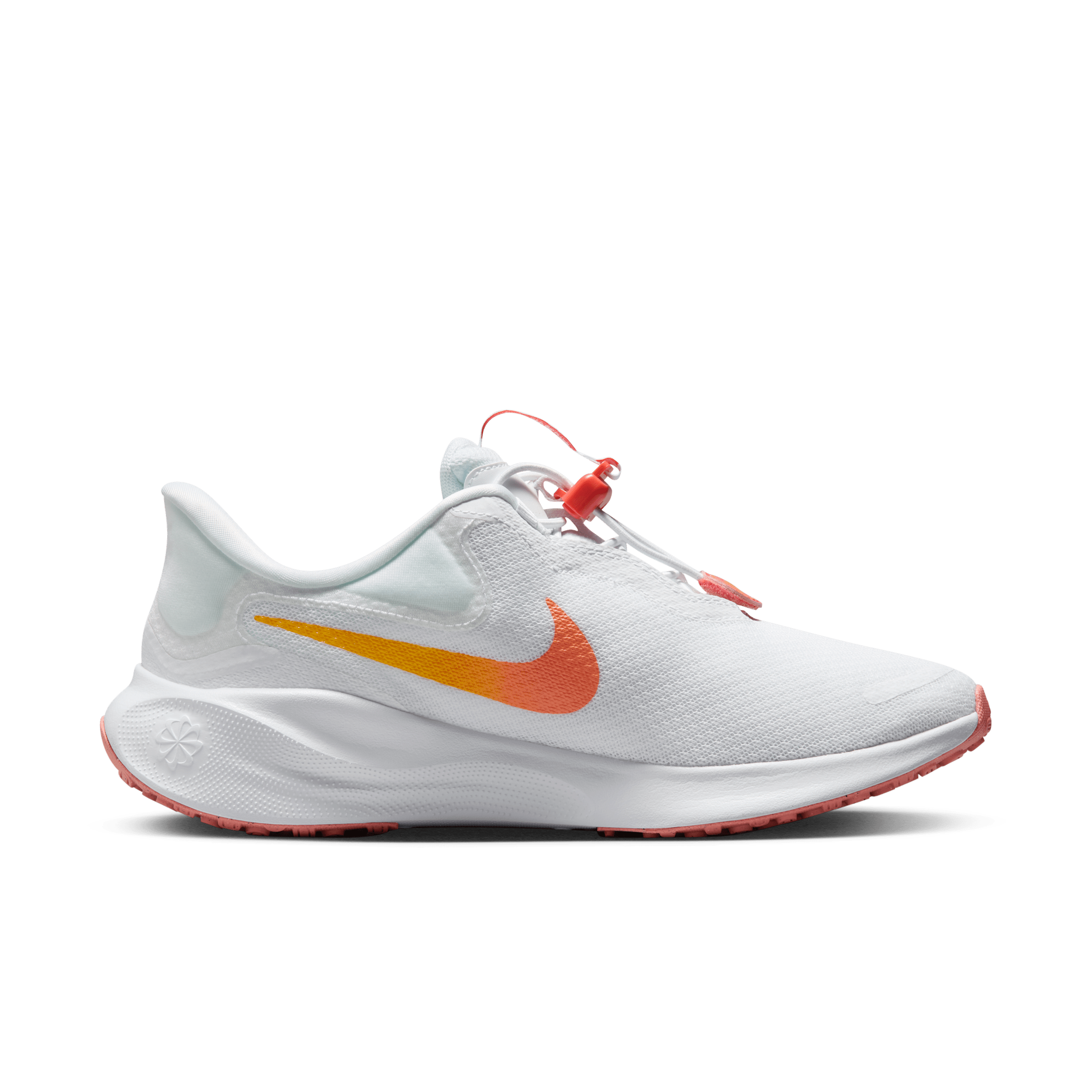 Nike Revolution 7 EasyOn gemakkelijk aan uit te trekken hardloopschoenen voor dames (straat) Wit