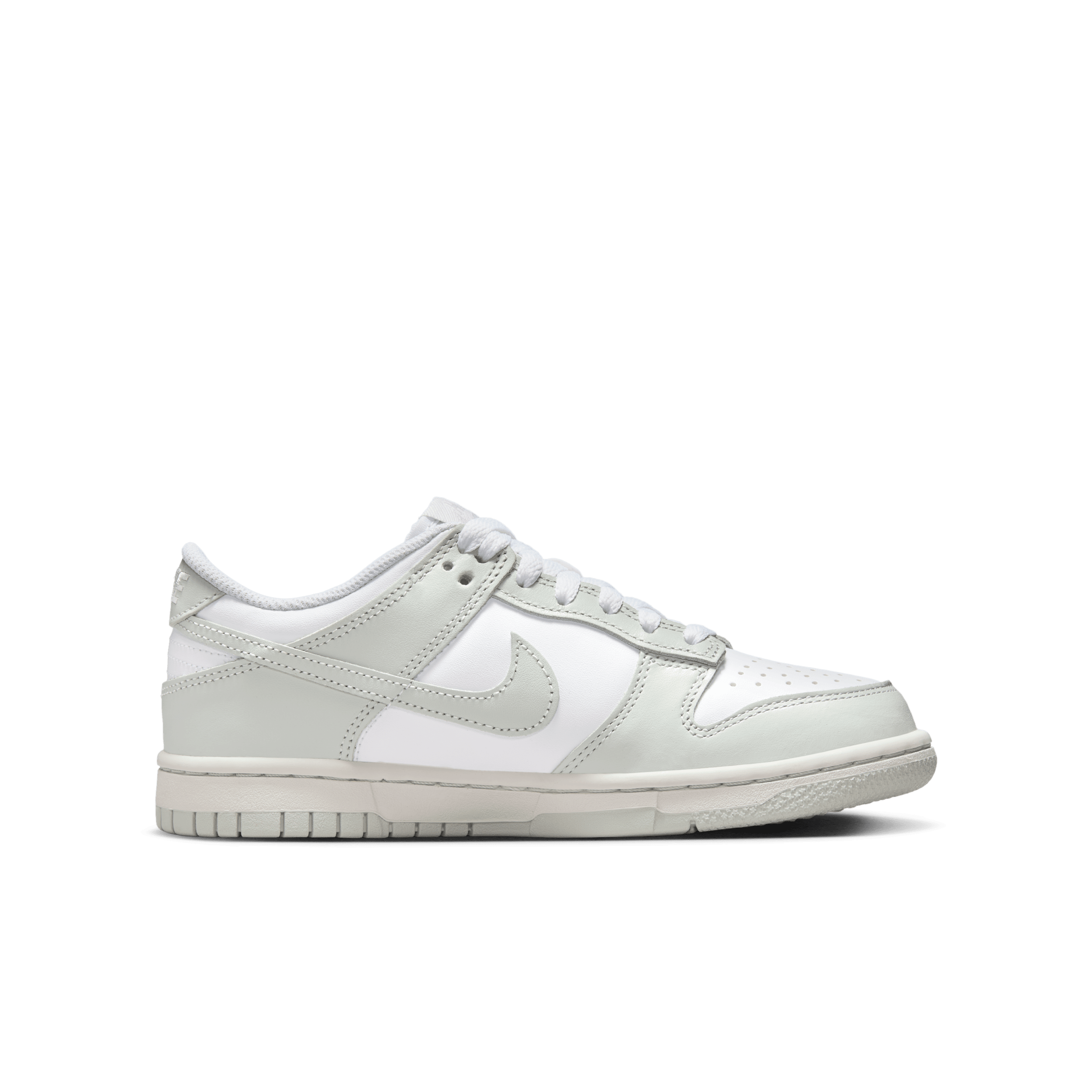 Chaussure Nike Dunk Low pour ado - Blanc