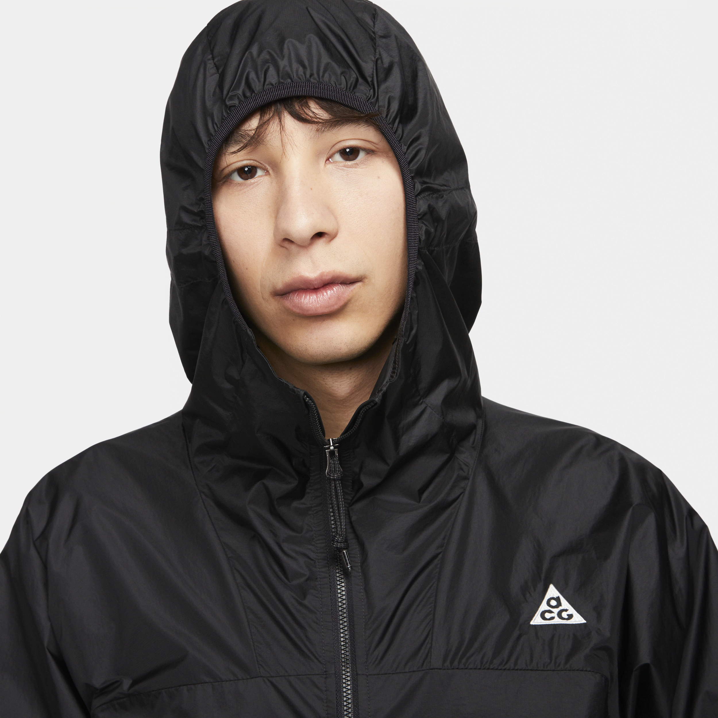 Veste coupe-vent Nike ACG « Cinder Cone » pour homme - Noir