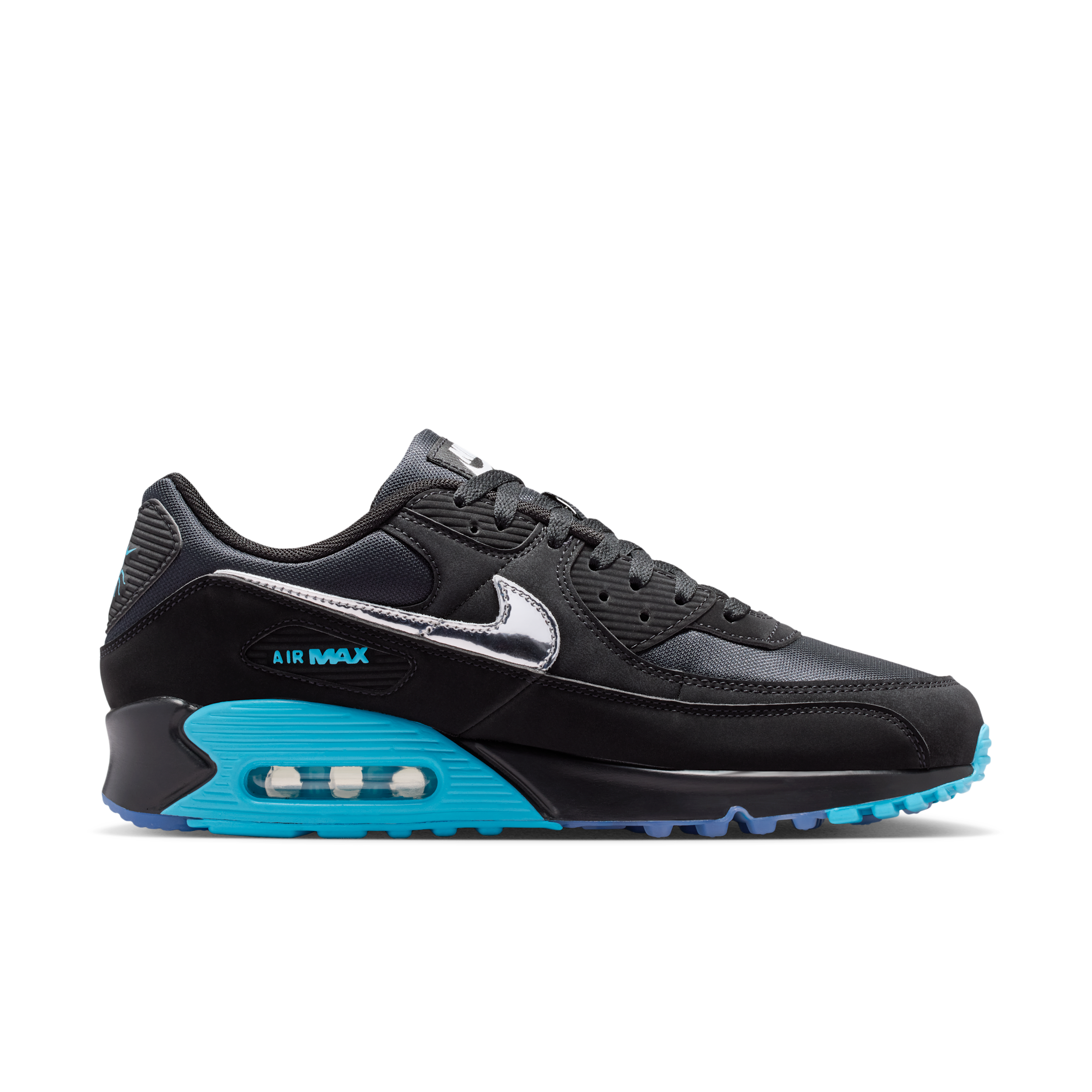 Nike Air Max 90 Premium Men's Shoes - Black - IQ9438-001
