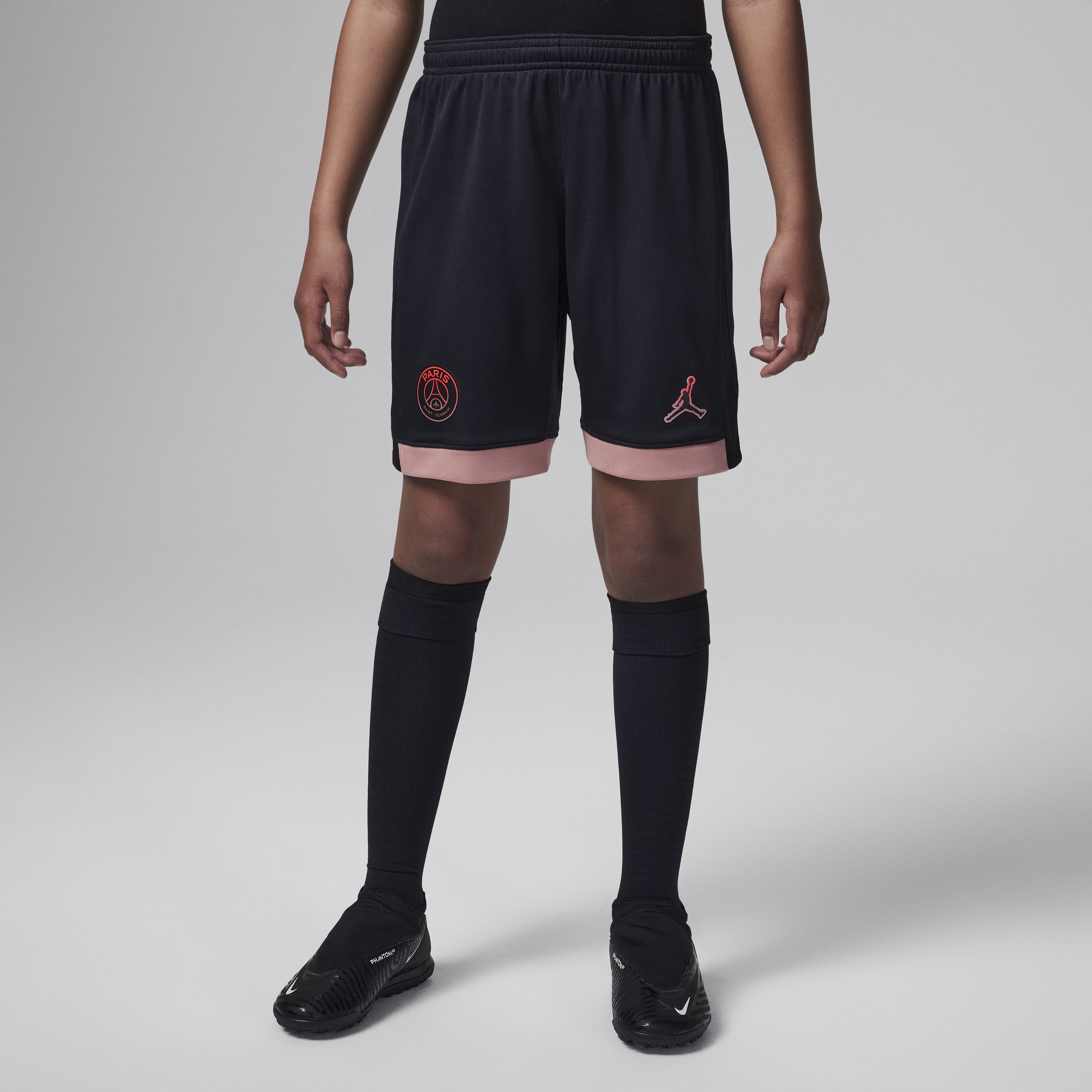 3e short de foot Replica Jordan Dri-FIT Paris Saint-Germain 2024/2025 Stadium pour ado - Noir