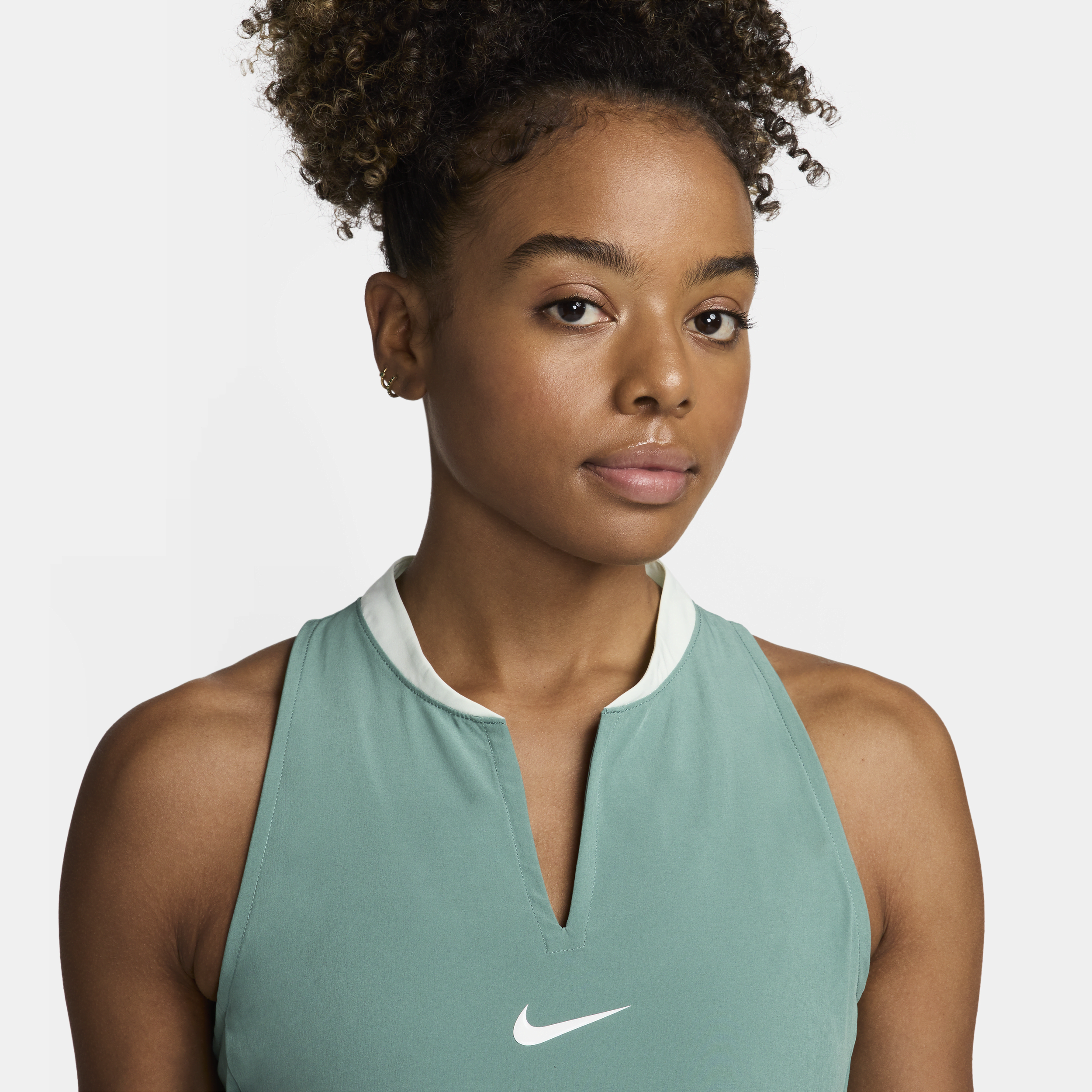 Nike Dri-FIT Advantage Tennisjurk Groen