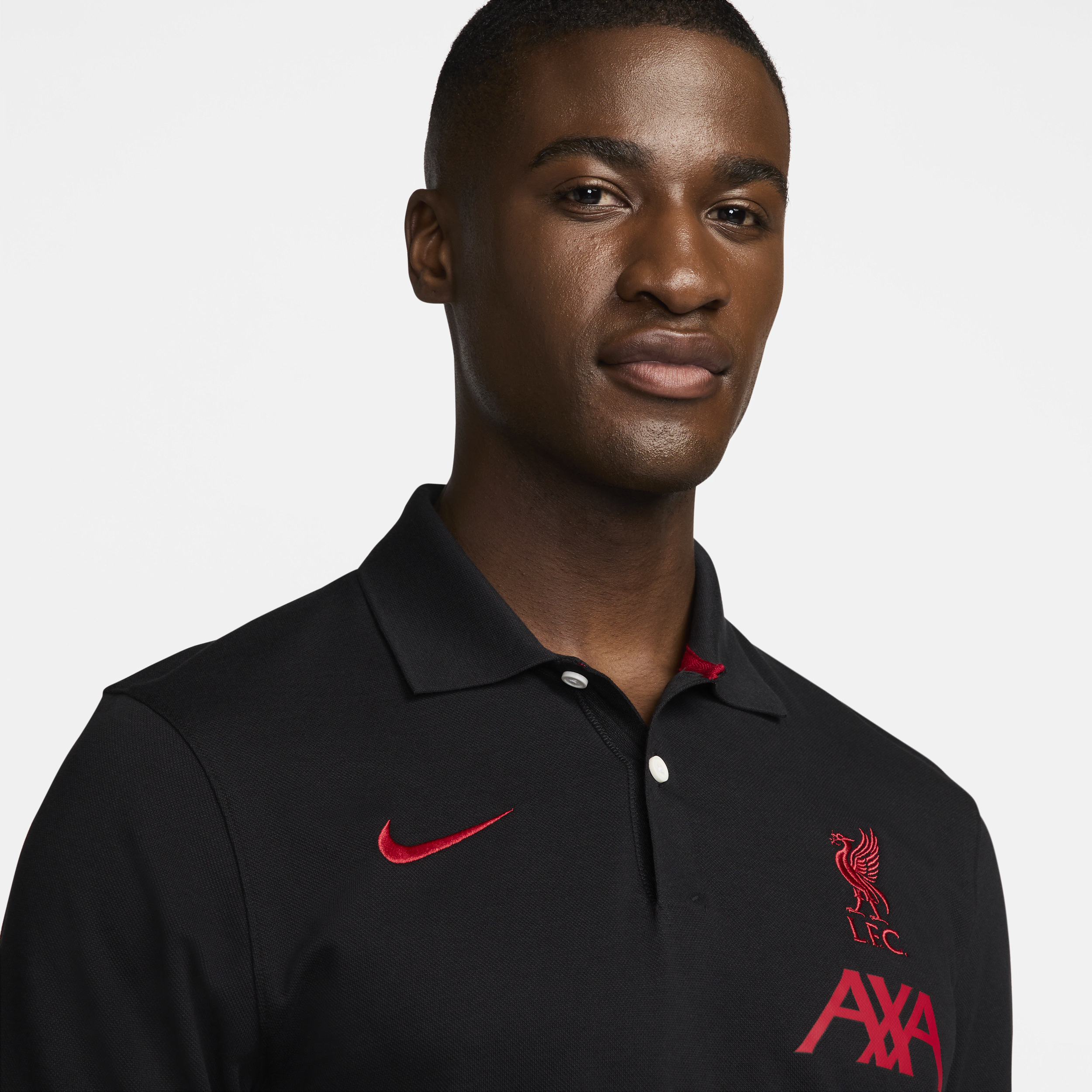 Nike Liverpool FC The Polo Dri-FIT voetbalpolo voor heren Zwart