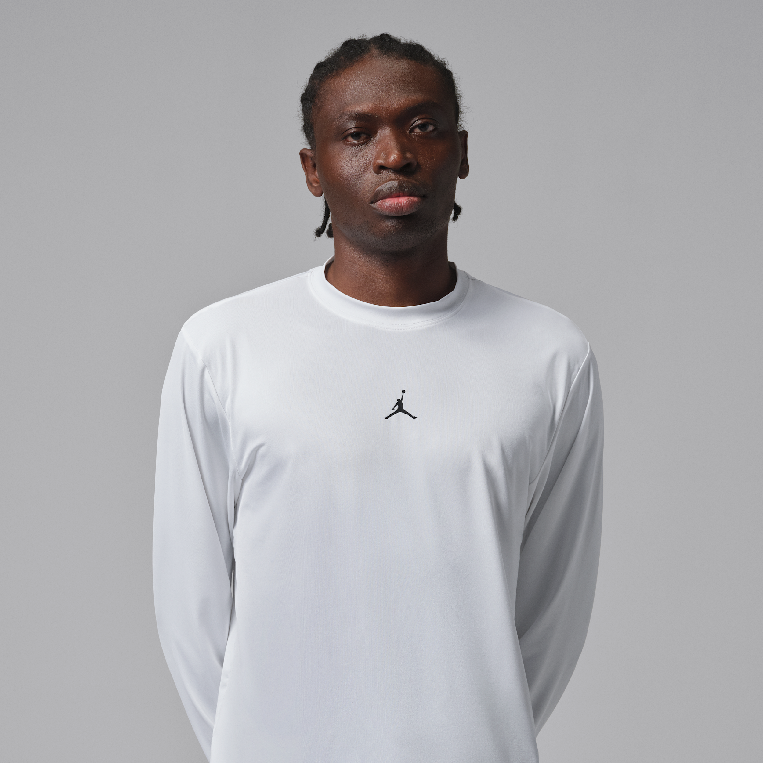 Maglia a manica lunga Dri-FIT Jordan Sport Essentials – Uomo - Bianco