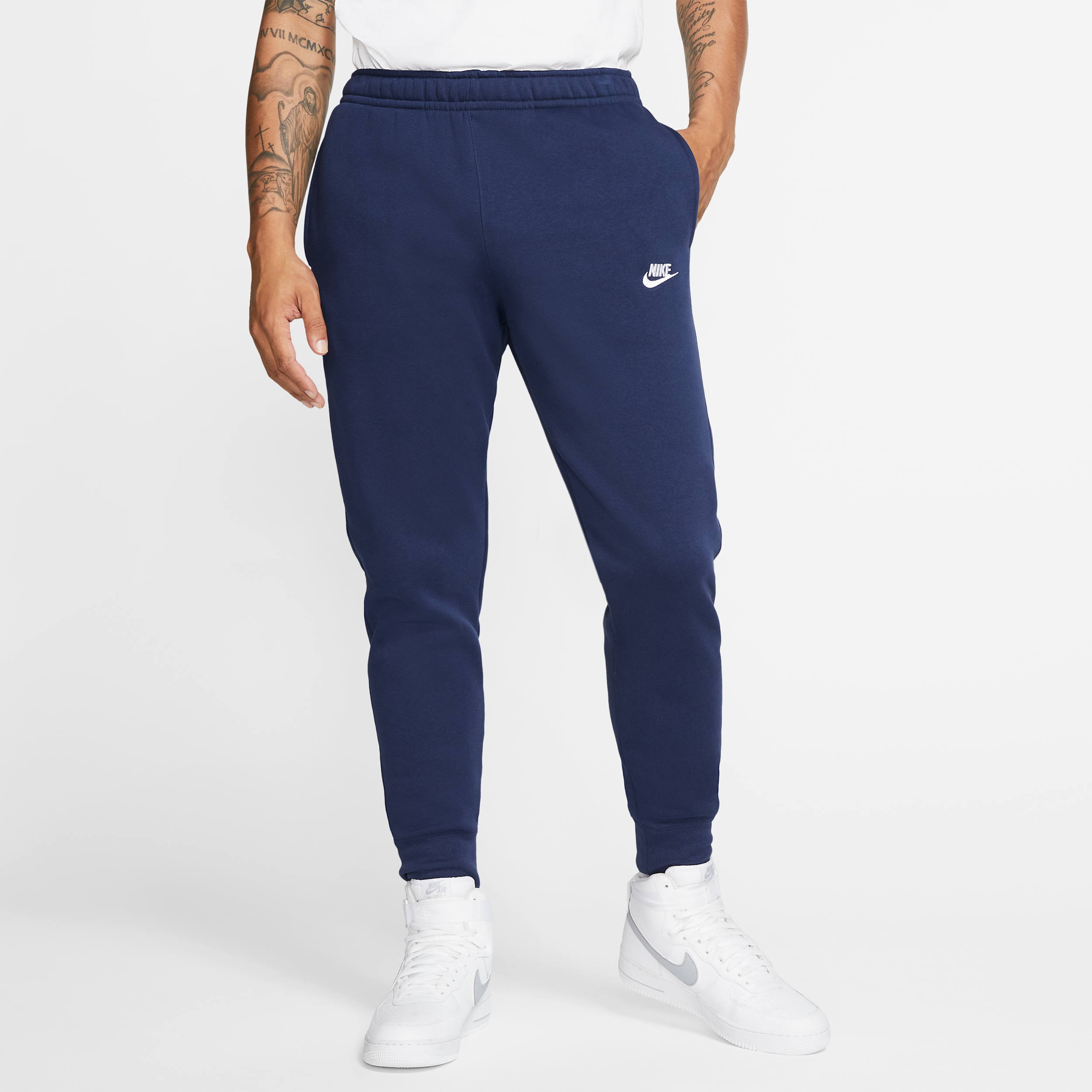 Thumbnail - Nike Club Fleece Jogginghose - Blau