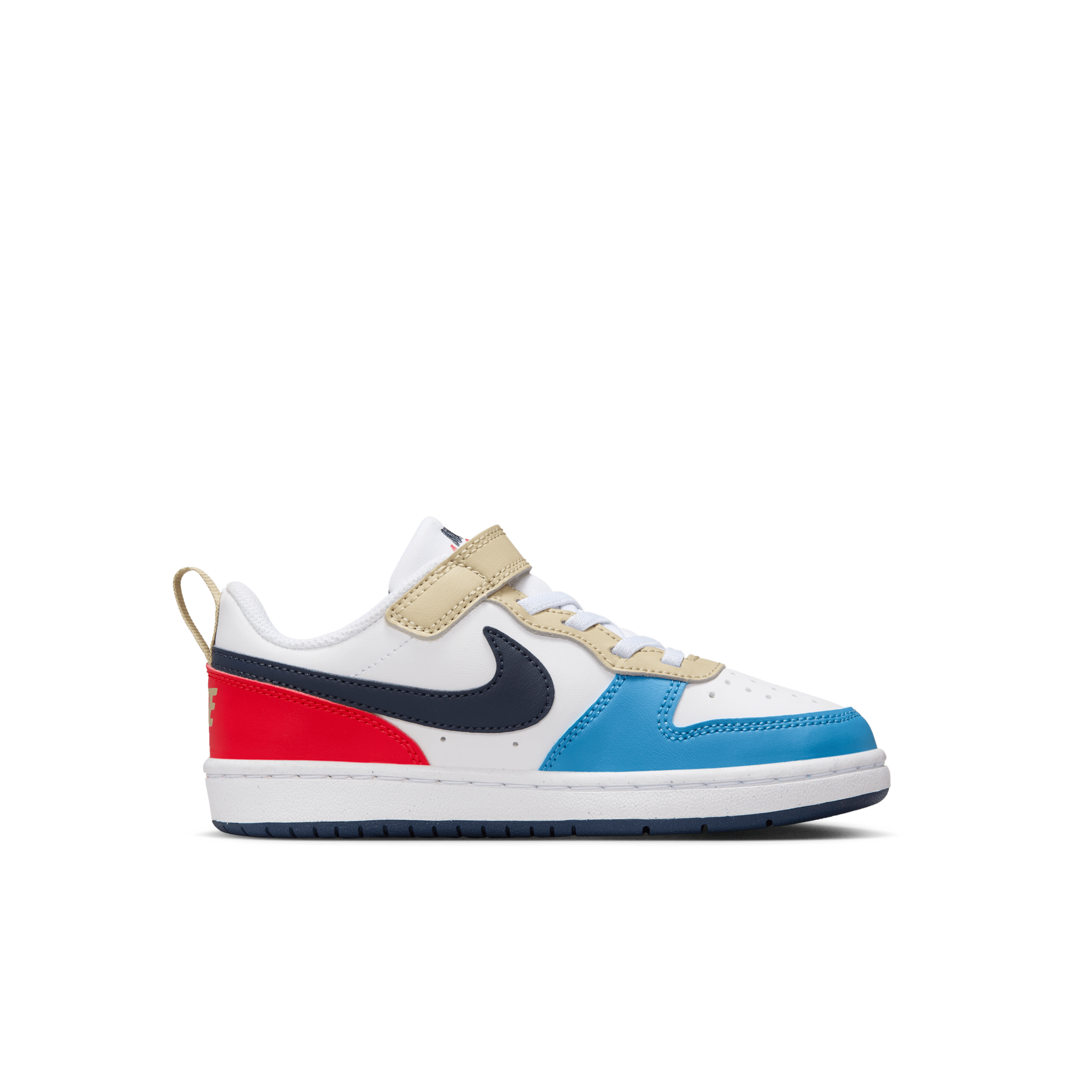 Nike Court Borough Low Recraft-sko til mindre børn - hvid - DV5457-124