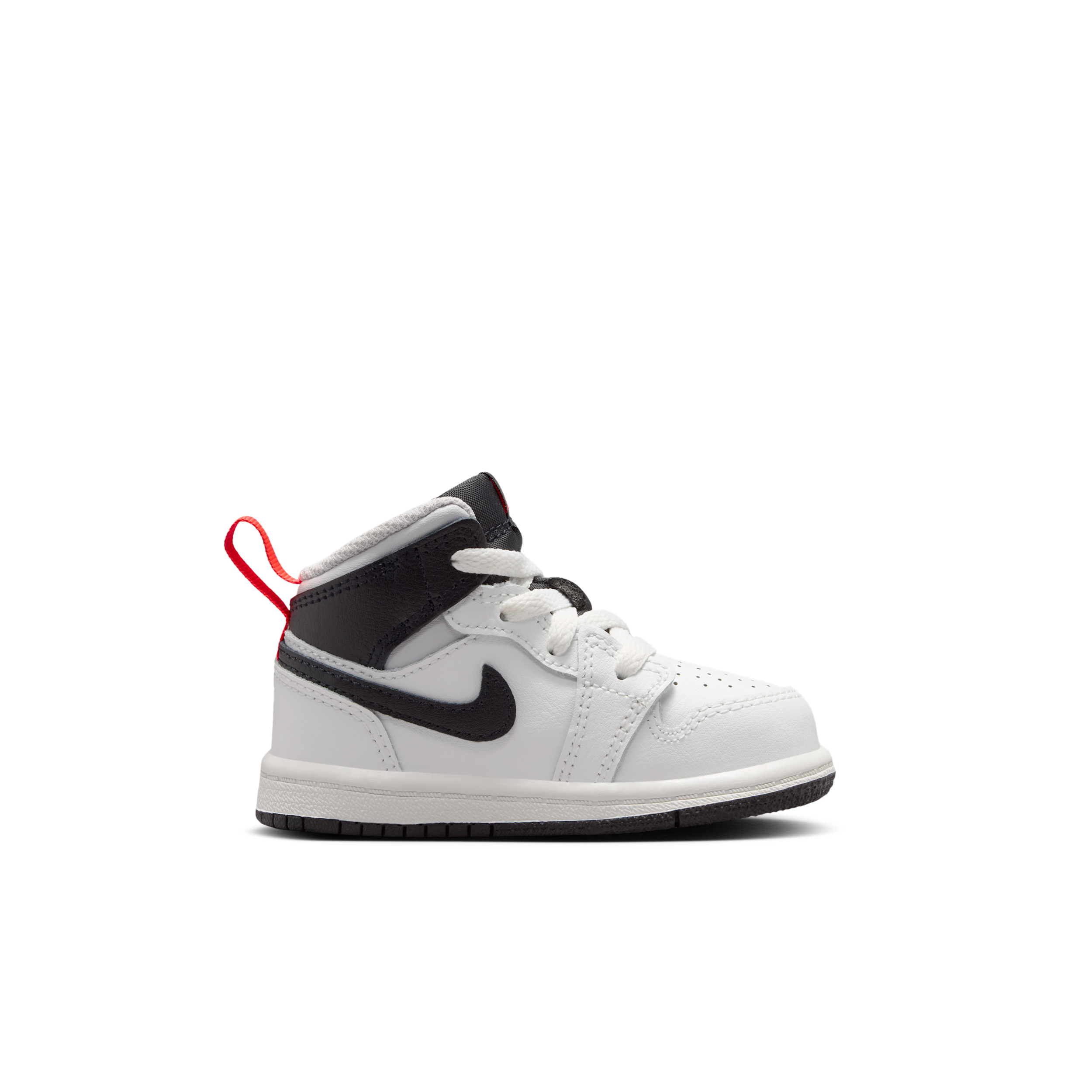 Thumbnail - Jordan 1 Mid Schuh für Babys und Kleinkinder - Weiß