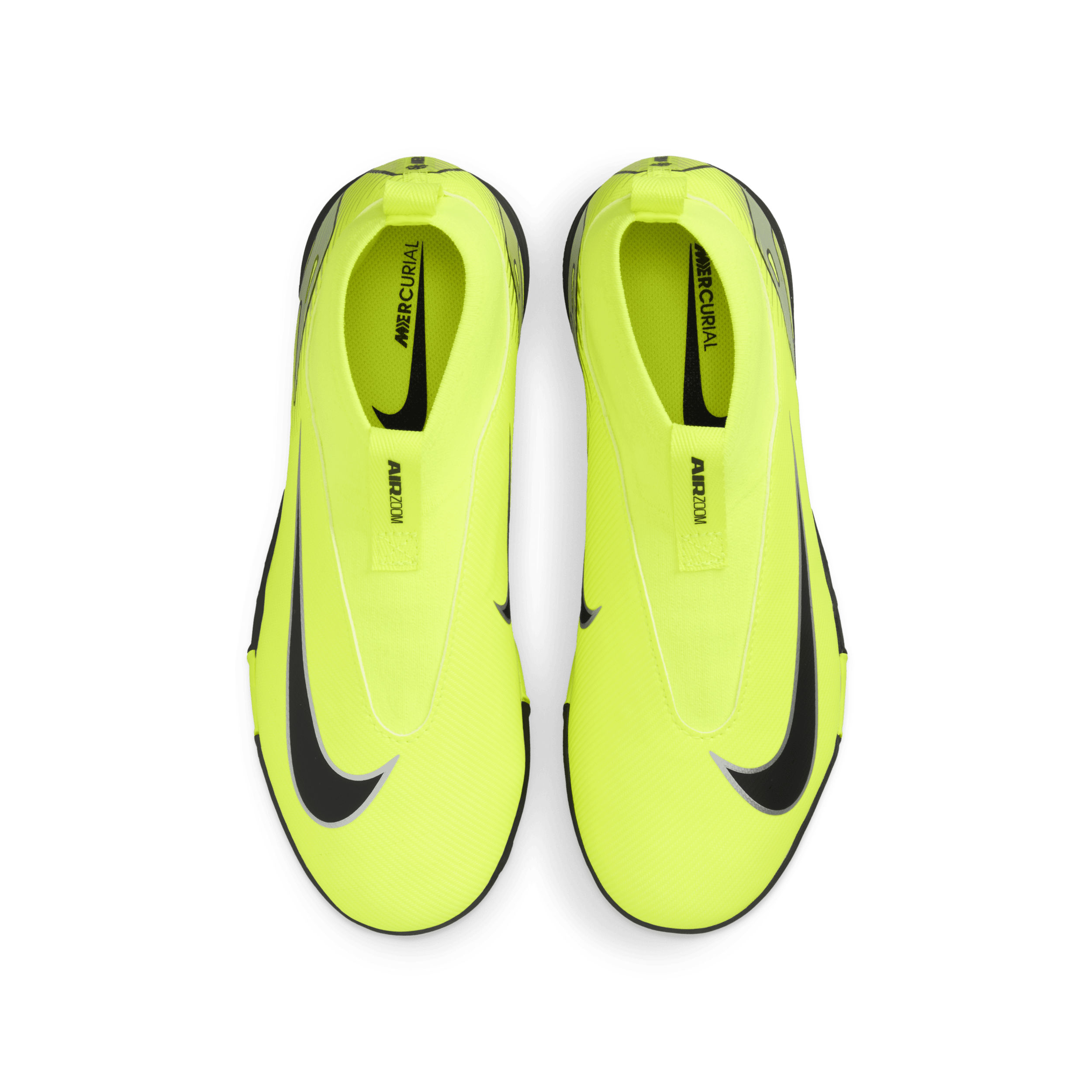 Chaussure de foot montante pour surface synthétique Nike Jr. Mercurial Superfly 10 Academy pour enfant/ado - Jaune