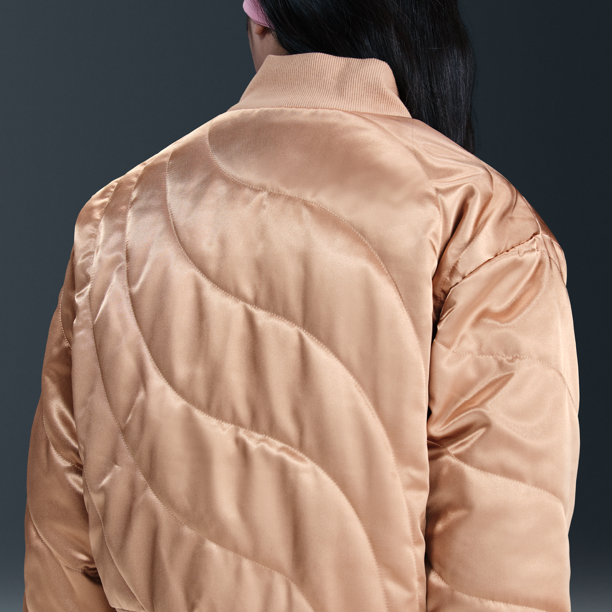 Thumbnail - Nike Jacke (ältere Kinder, Mädchen) - Braun