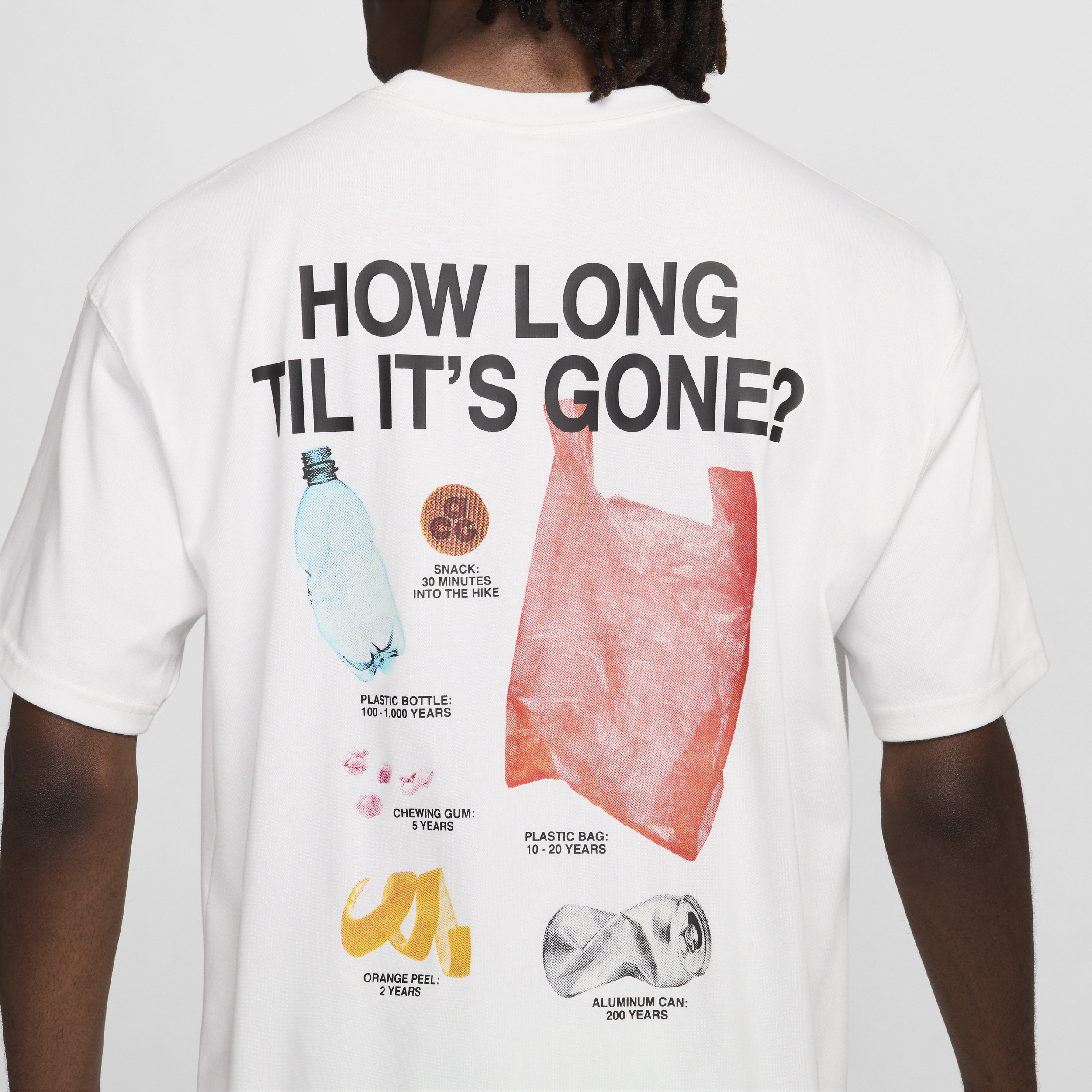 Nike ACG Dri-FIT T-shirt voor heren Wit