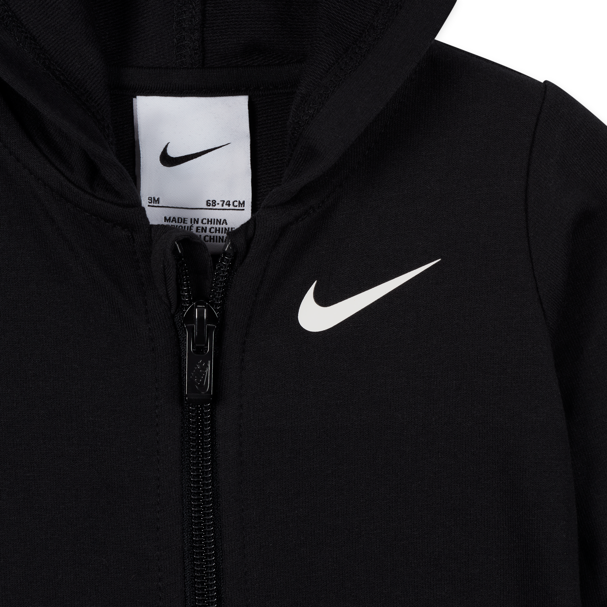 Thumbnail - Nike Essentials Hooded Coverall Overall (Babys) - Schwarz