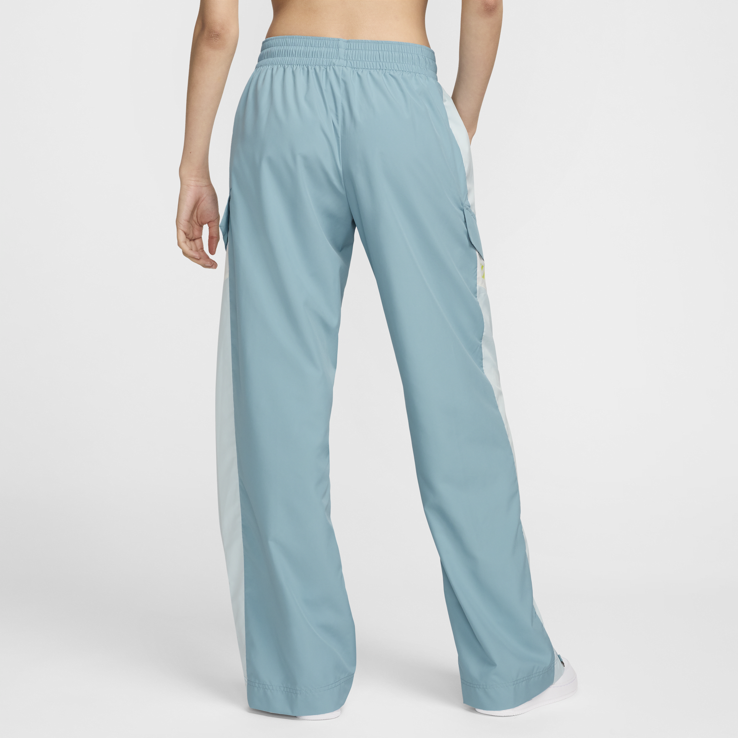 Pantalon taille haute Nike Sportswear pour femme - Bleu